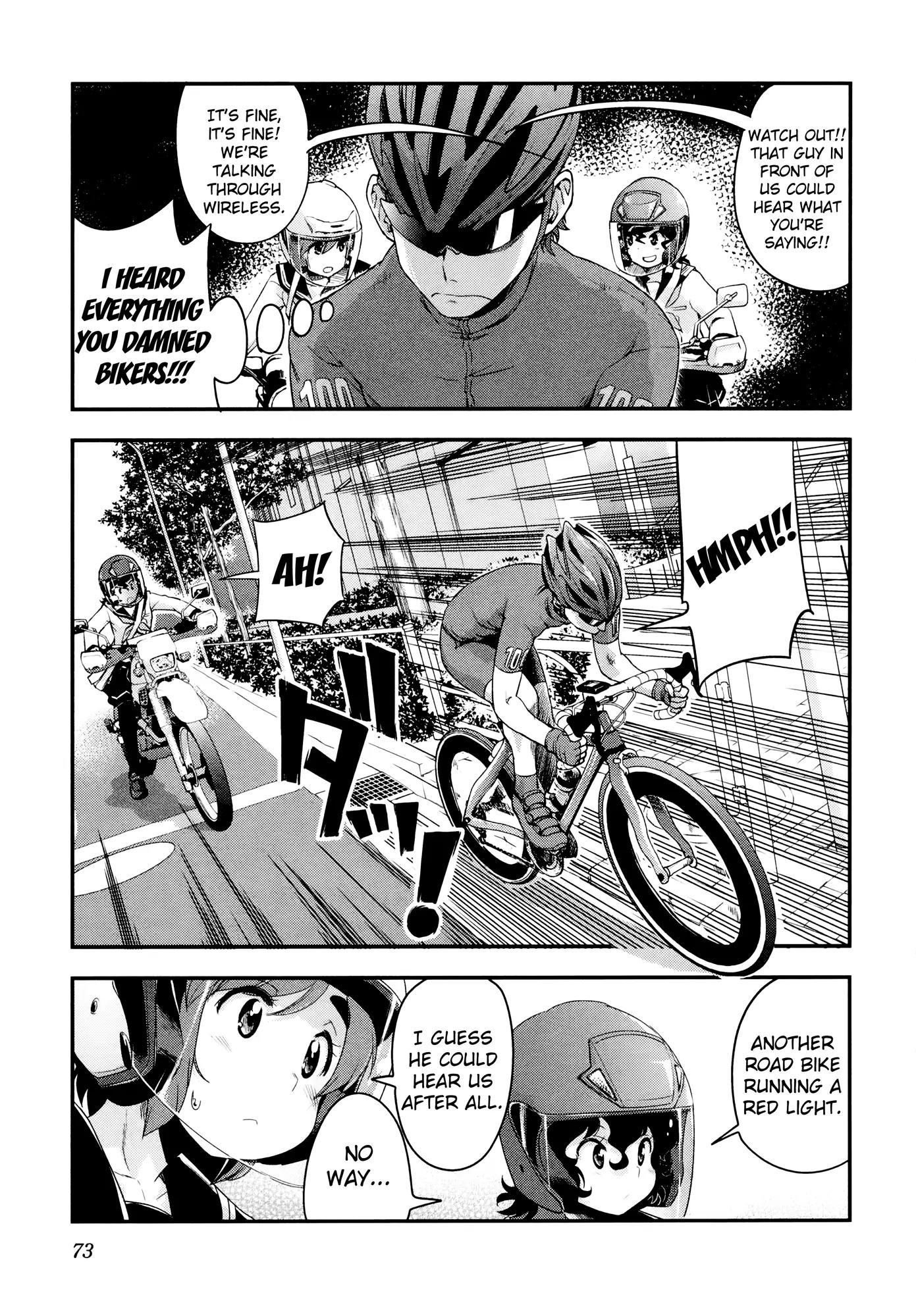 Bakuon!! Chapter 33 page 13 - Chapter 33: Bicycles!!