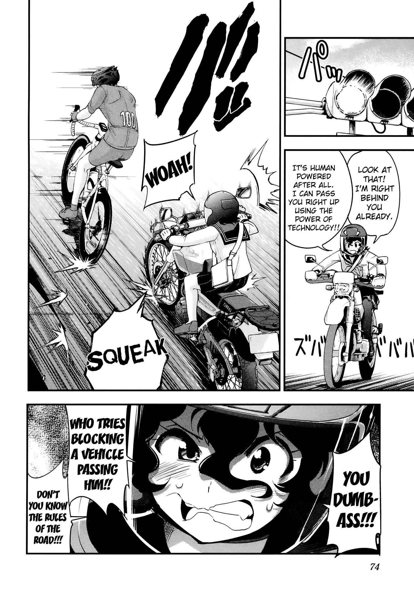 Bakuon!! Chapter 33 page 14 - Chapter 33: Bicycles!!