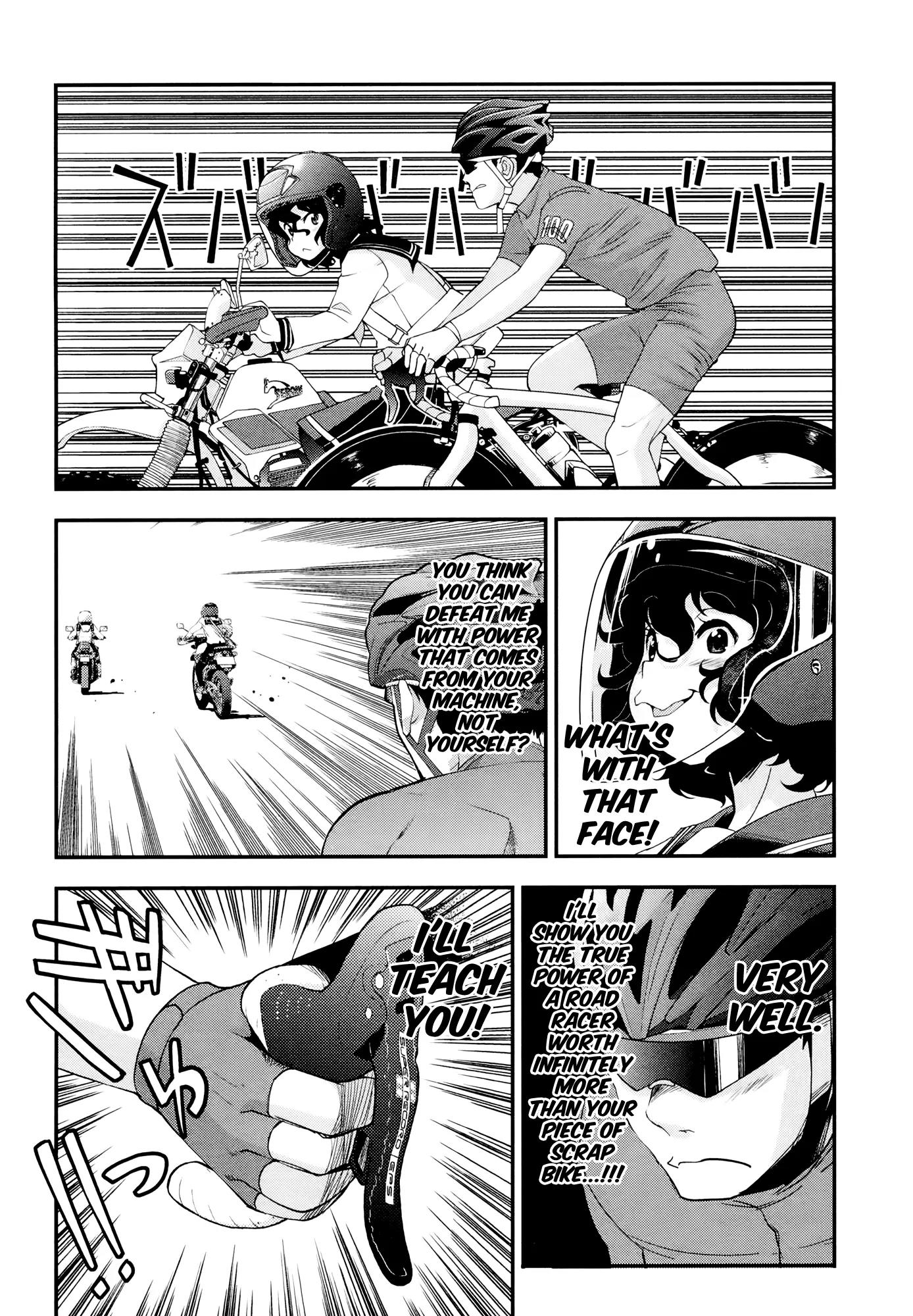 Bakuon!! Chapter 33 page 16 - Chapter 33: Bicycles!!