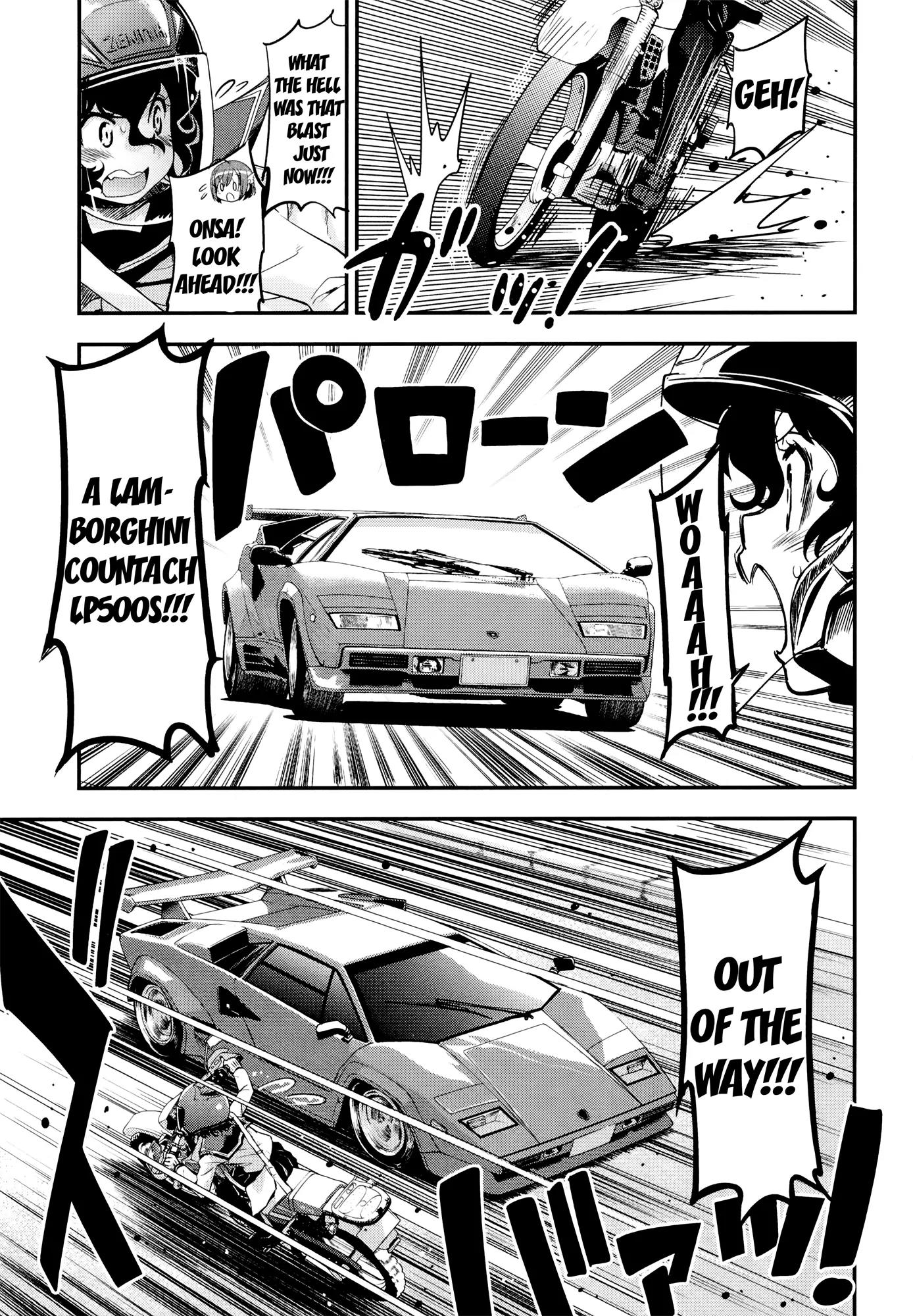 Bakuon!! Chapter 33 page 21 - Chapter 33: Bicycles!!