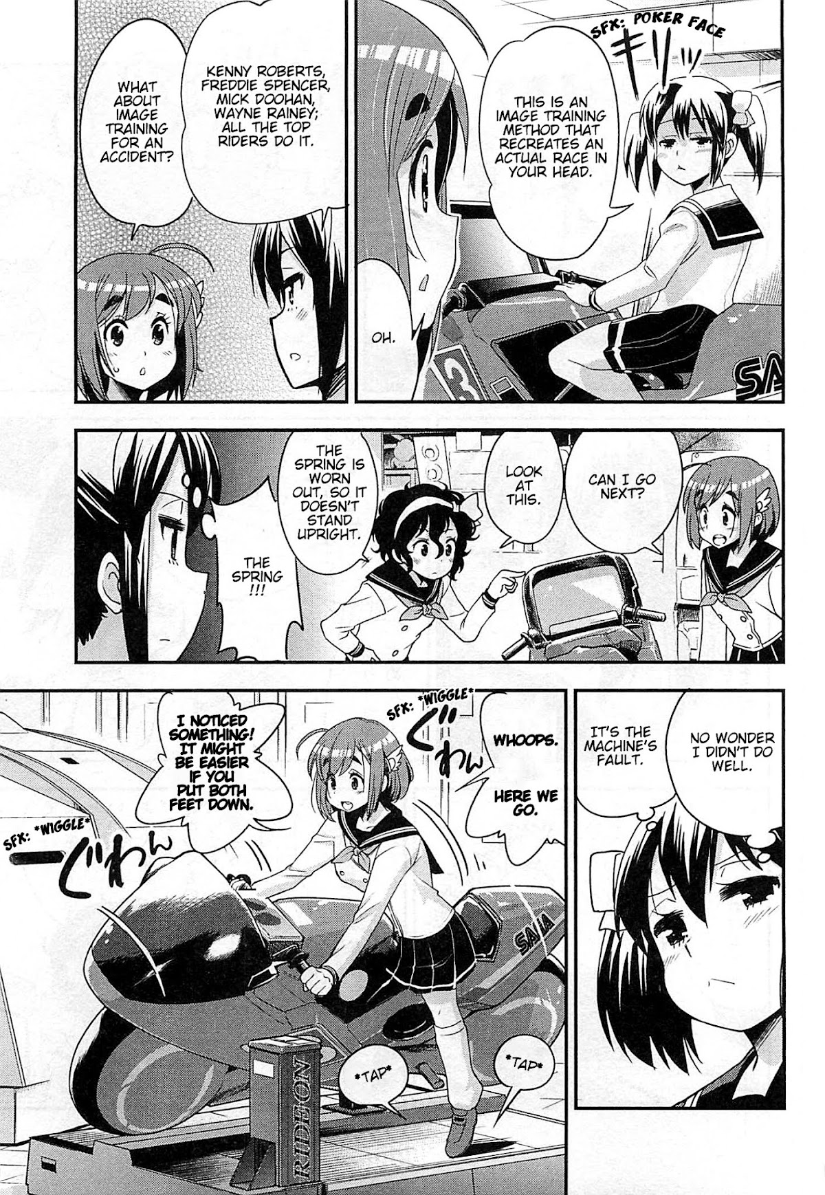 Bakuon!! Chapter 34 page 14 - Chapter 34: Hang On!!