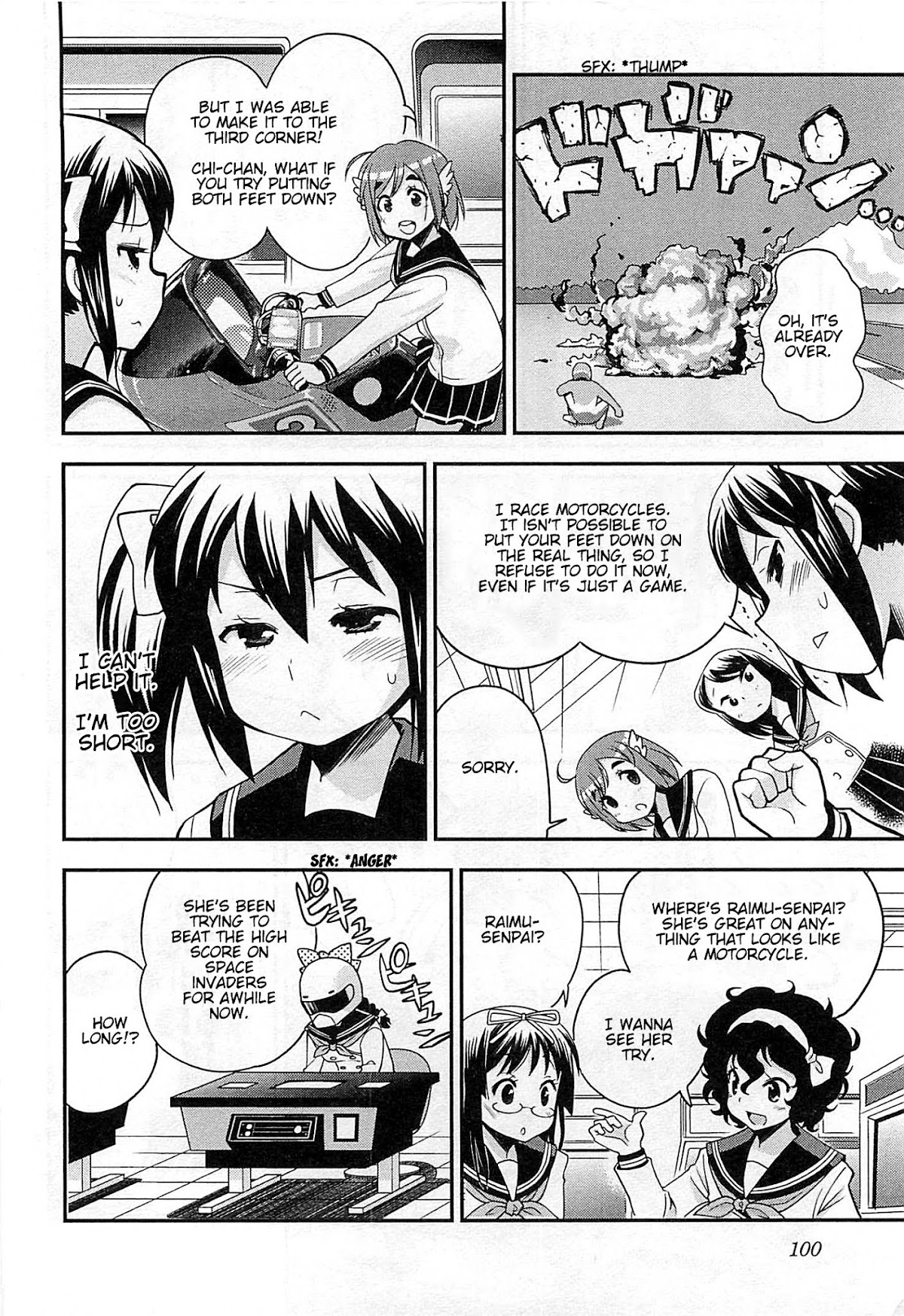 Bakuon!! Chapter 34 page 15 - Chapter 34: Hang On!!