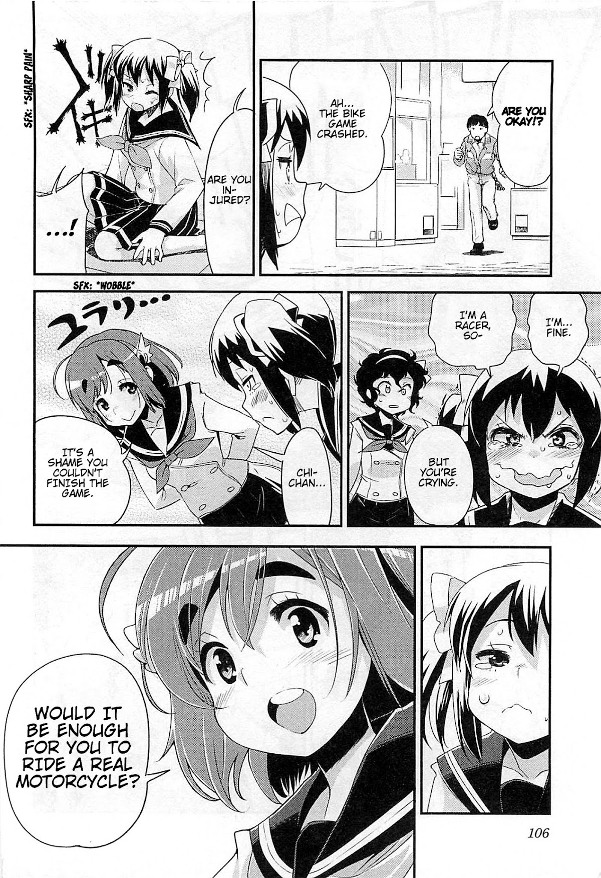 Bakuon!! Chapter 34 page 21 - Chapter 34: Hang On!!