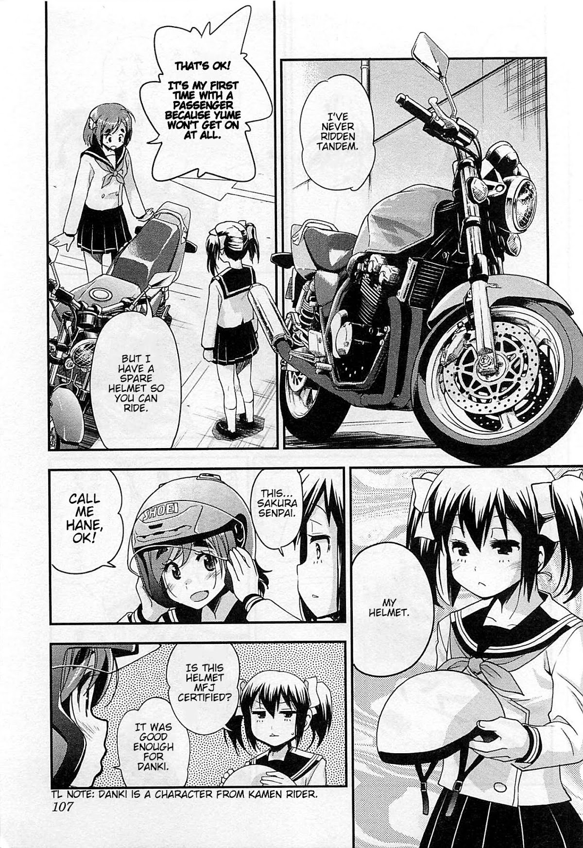 Bakuon!! Chapter 34 page 22 - Chapter 34: Hang On!!
