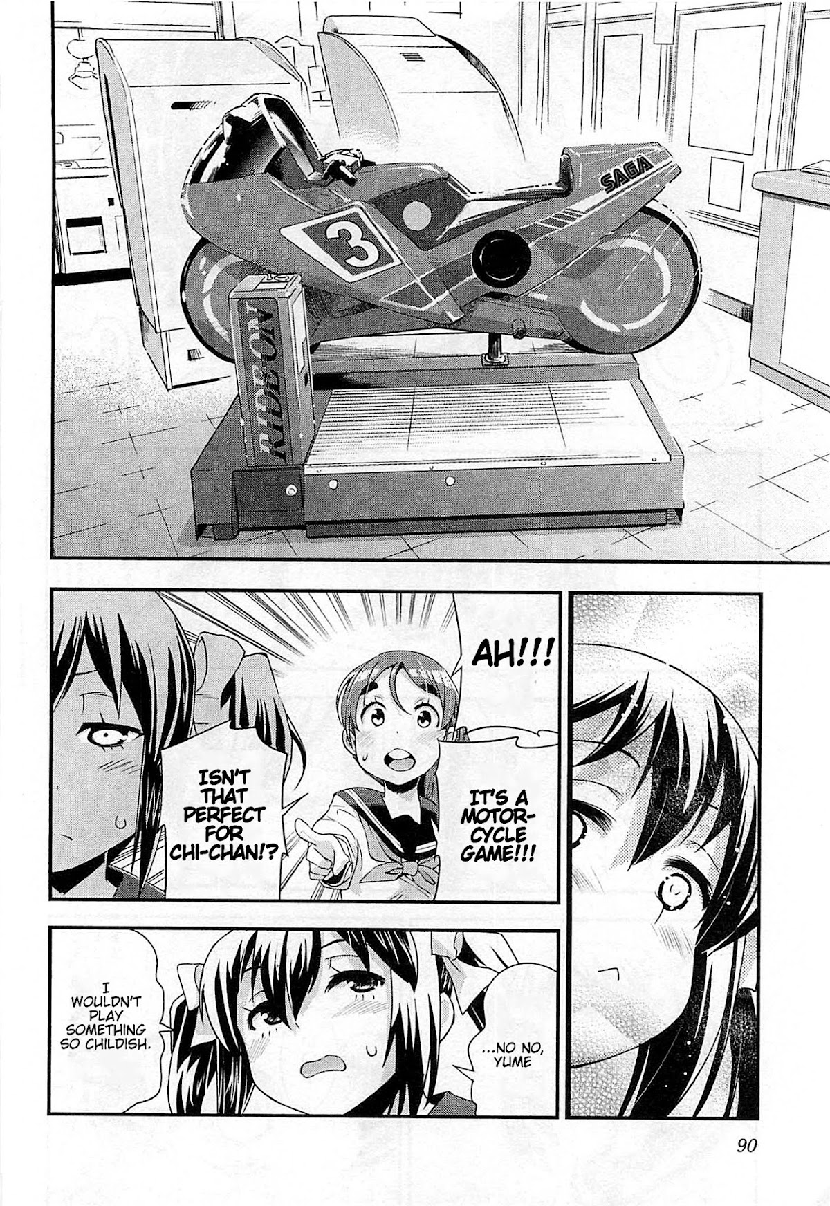 Bakuon!! Chapter 34 page 5 - Chapter 34: Hang On!!