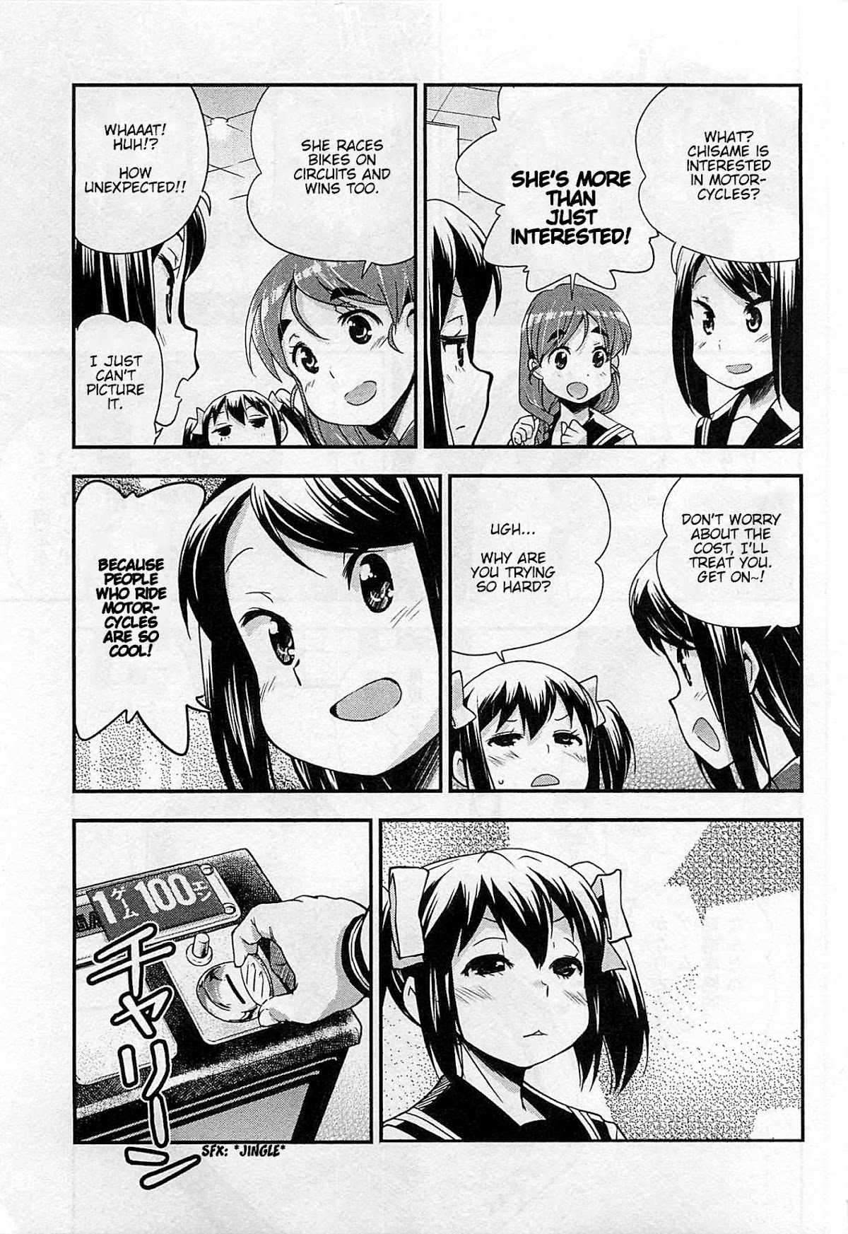 Bakuon!! Chapter 34 page 6 - Chapter 34: Hang On!!