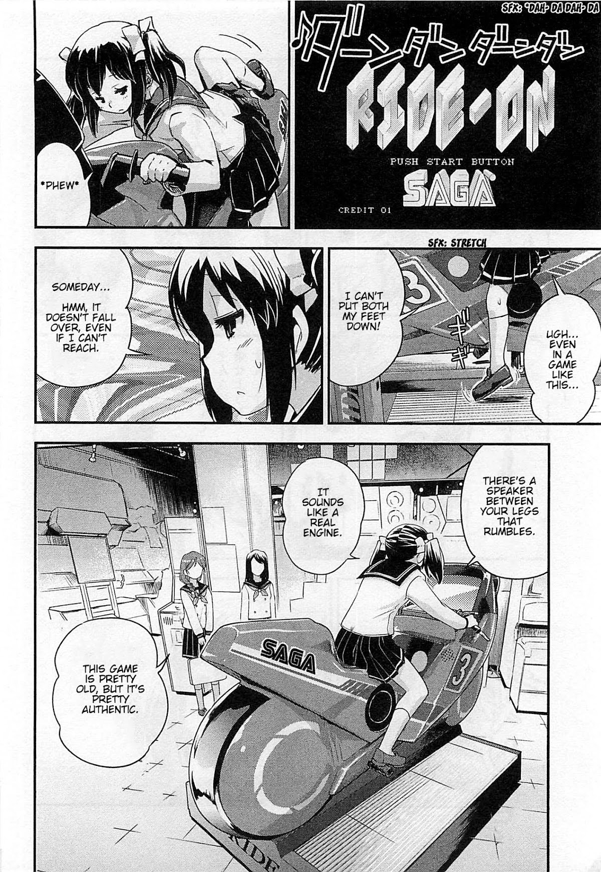 Bakuon!! Chapter 34 page 7 - Chapter 34: Hang On!!