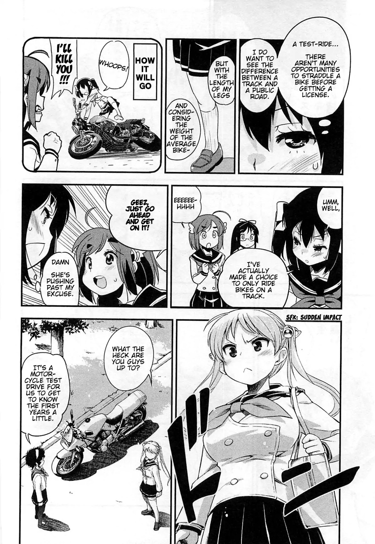 Bakuon!! Chapter 35 page 15 - Chapter 35: Joining!!