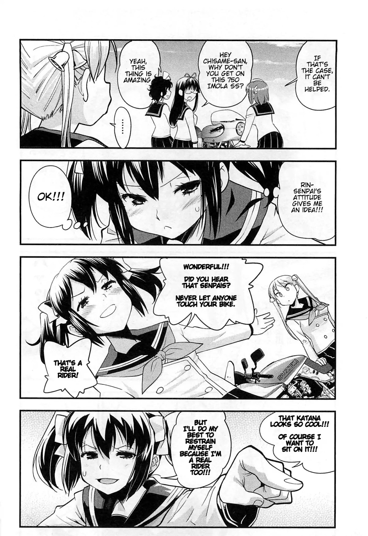 Bakuon!! Chapter 35 page 17 - Chapter 35: Joining!!