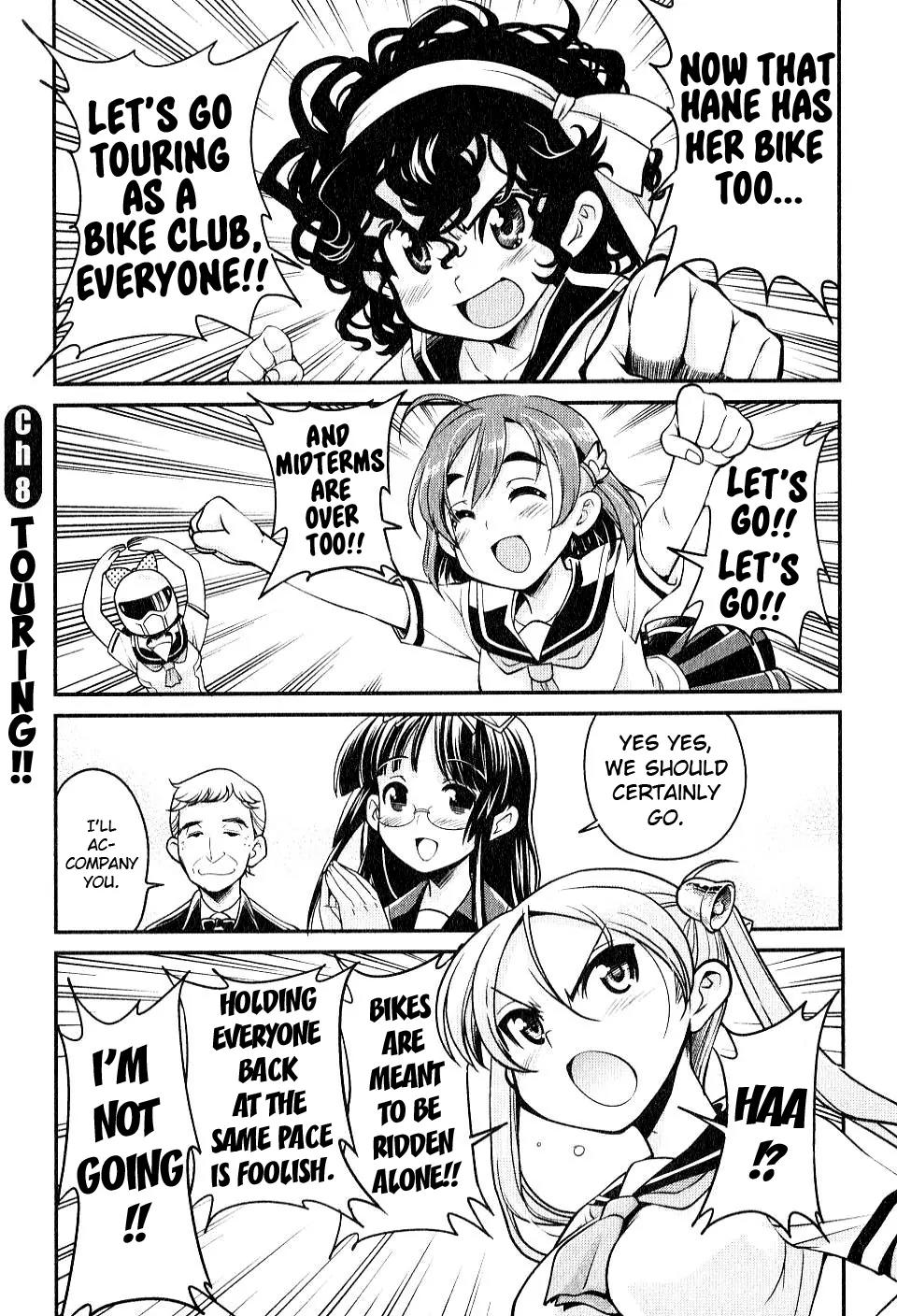 Bakuon!! Chapter 8 page 1 - Chapter 8: Touring!!