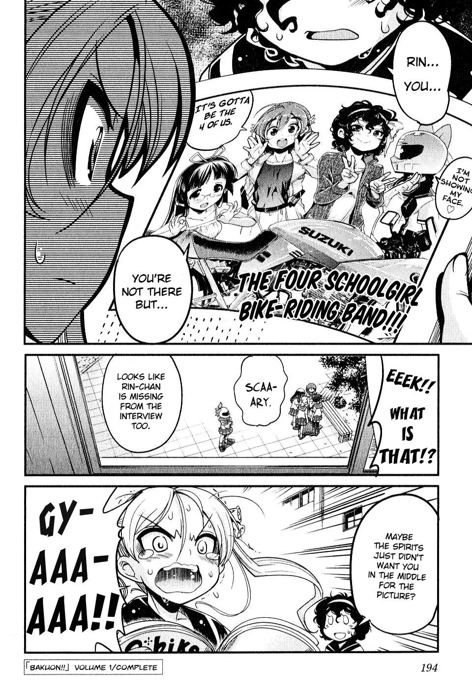Bakuon!! Chapter 8 page 23 - Chapter 8: Touring!!
