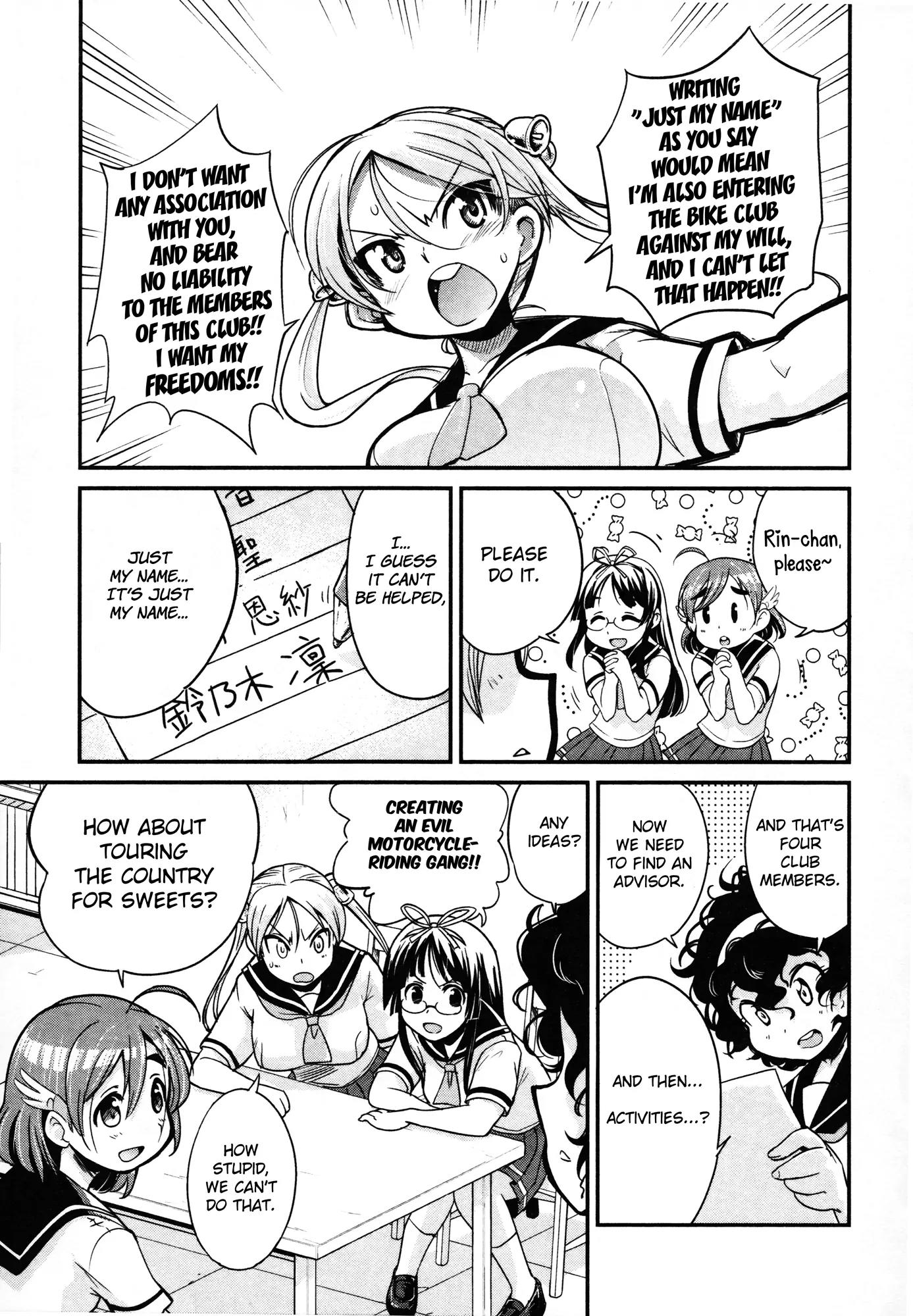 Bakuon!! Chapter 9 page 13 - Chapter 9: Abolished!!
