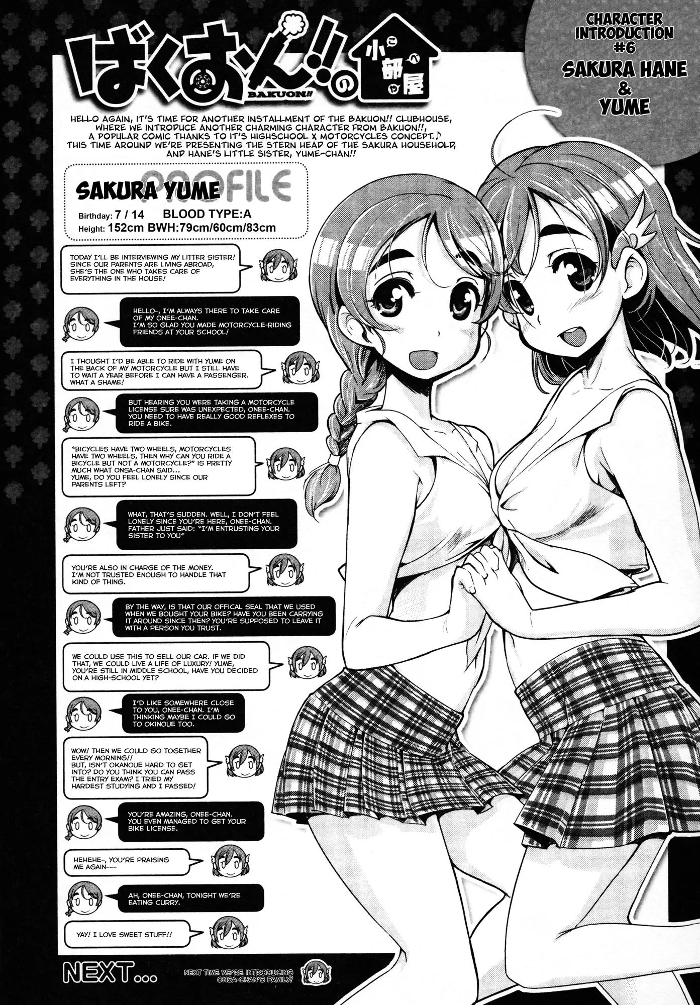 Bakuon!! Chapter 9 page 29 - Chapter 9: Abolished!!
