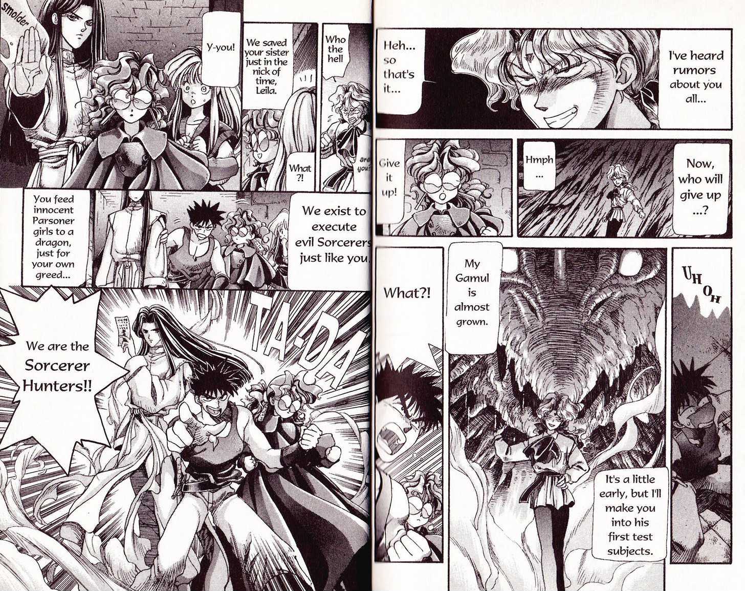 Bakuretsu Hunters Chapter 1 page 10 - Chapter 1 : Enter the Sorcerer Hunters