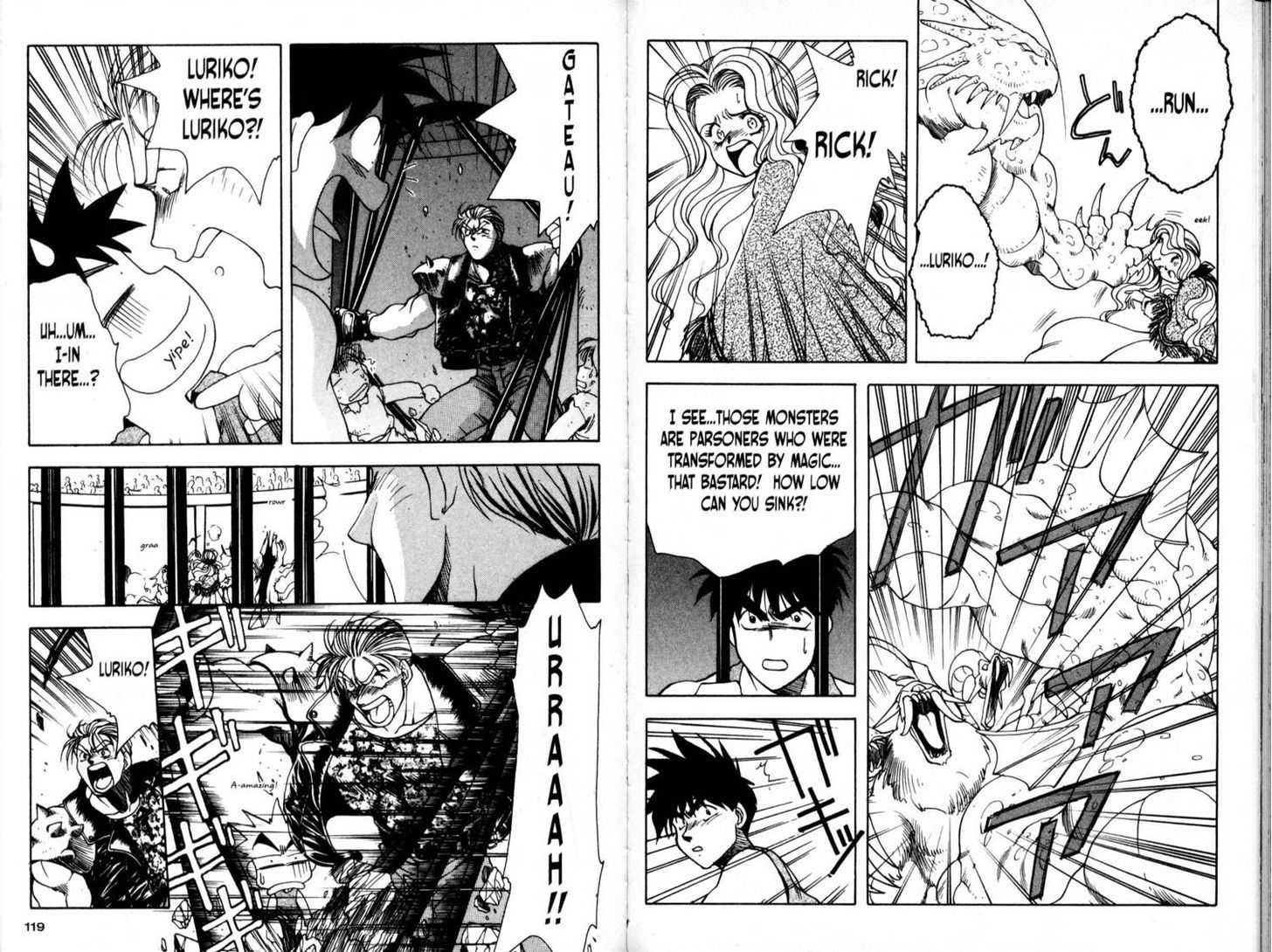 Bakuretsu Hunters Chapter 16 page 8 - Chapter 16