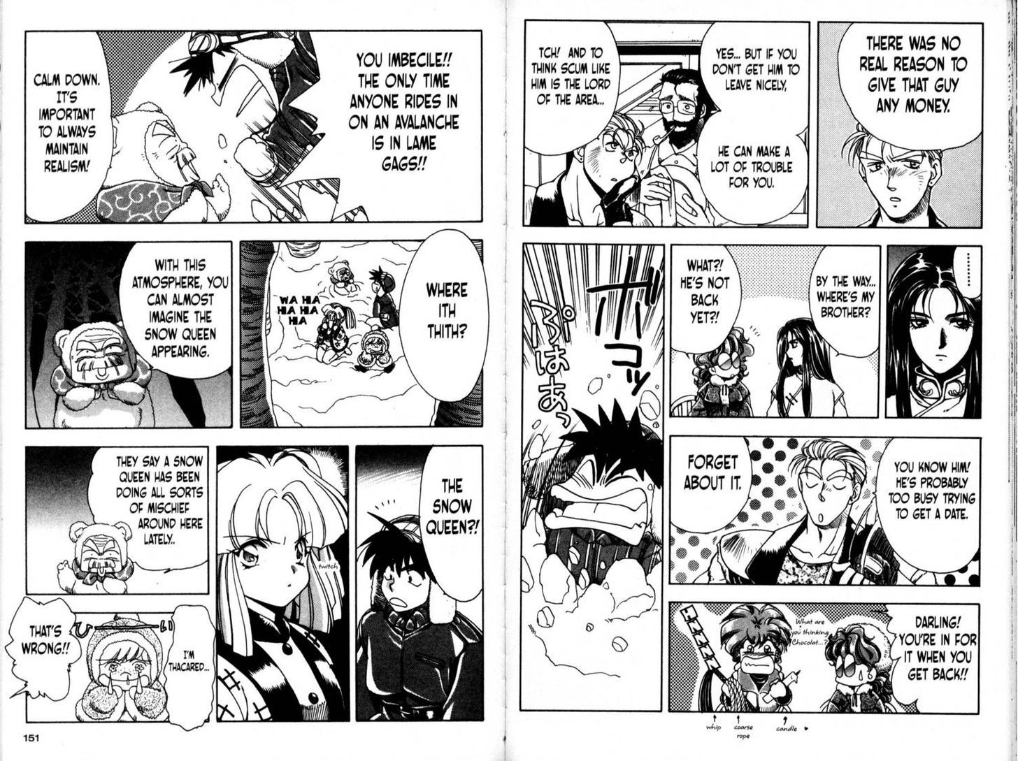 Bakuretsu Hunters Chapter 17 page 8 - Chapter 17