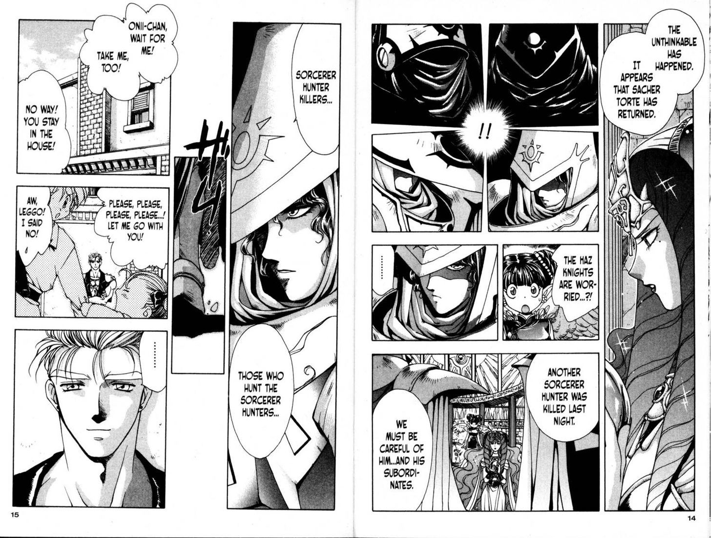 Bakuretsu Hunters Chapter 19 page 14 - Chapter 19