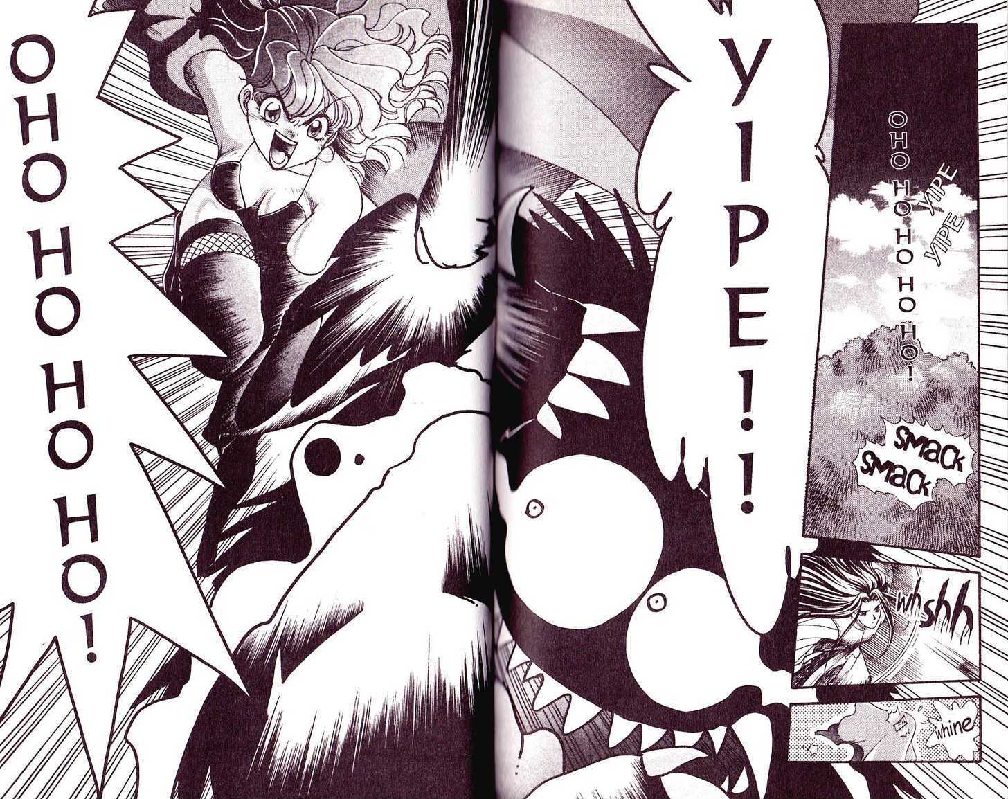 Bakuretsu Hunters Chapter 2 page 14 - Chapter 2 : The Magic Flower Road