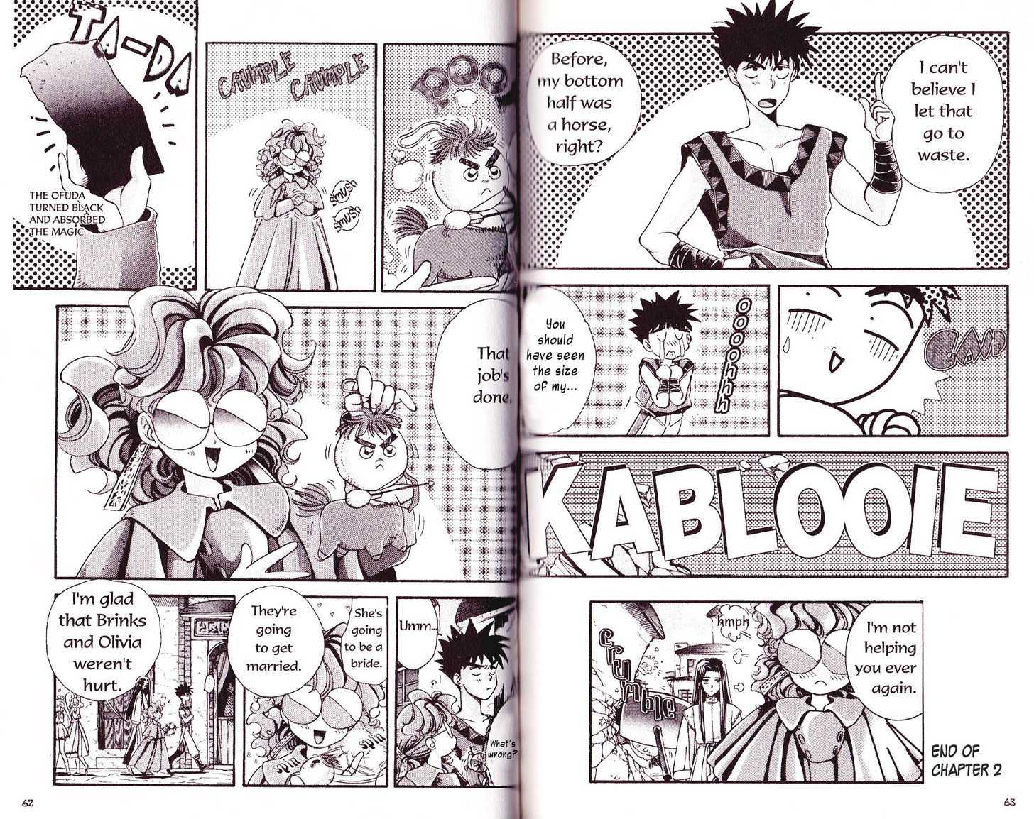 Bakuretsu Hunters Chapter 2 page 15 - Chapter 2 : The Magic Flower Road