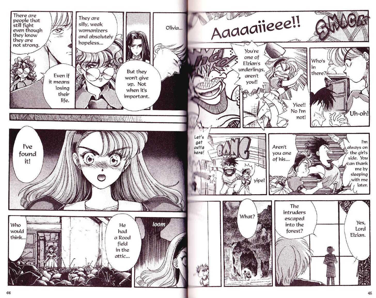 Bakuretsu Hunters Chapter 2 page 6 - Chapter 2 : The Magic Flower Road