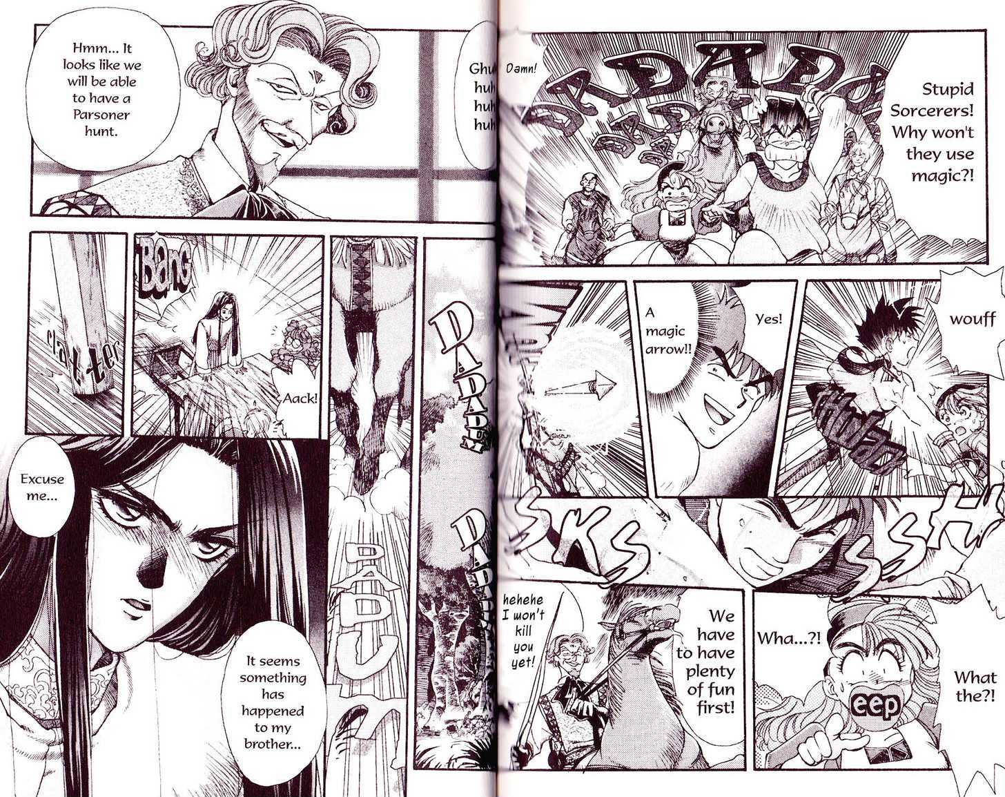 Bakuretsu Hunters Chapter 2 page 7 - Chapter 2 : The Magic Flower Road