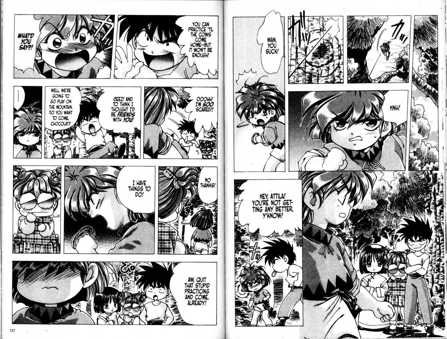 Bakuretsu Hunters Chapter 28 page 10 - Chapter 28