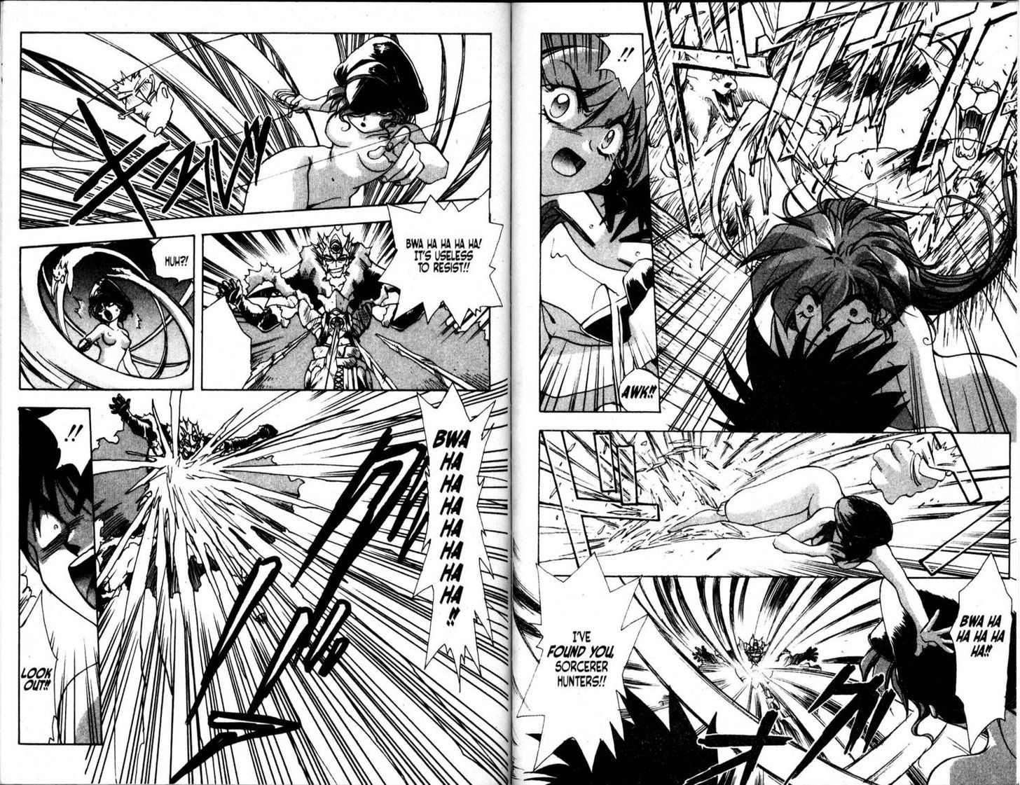 Bakuretsu Hunters Chapter 29 page 12 - Chapter 29