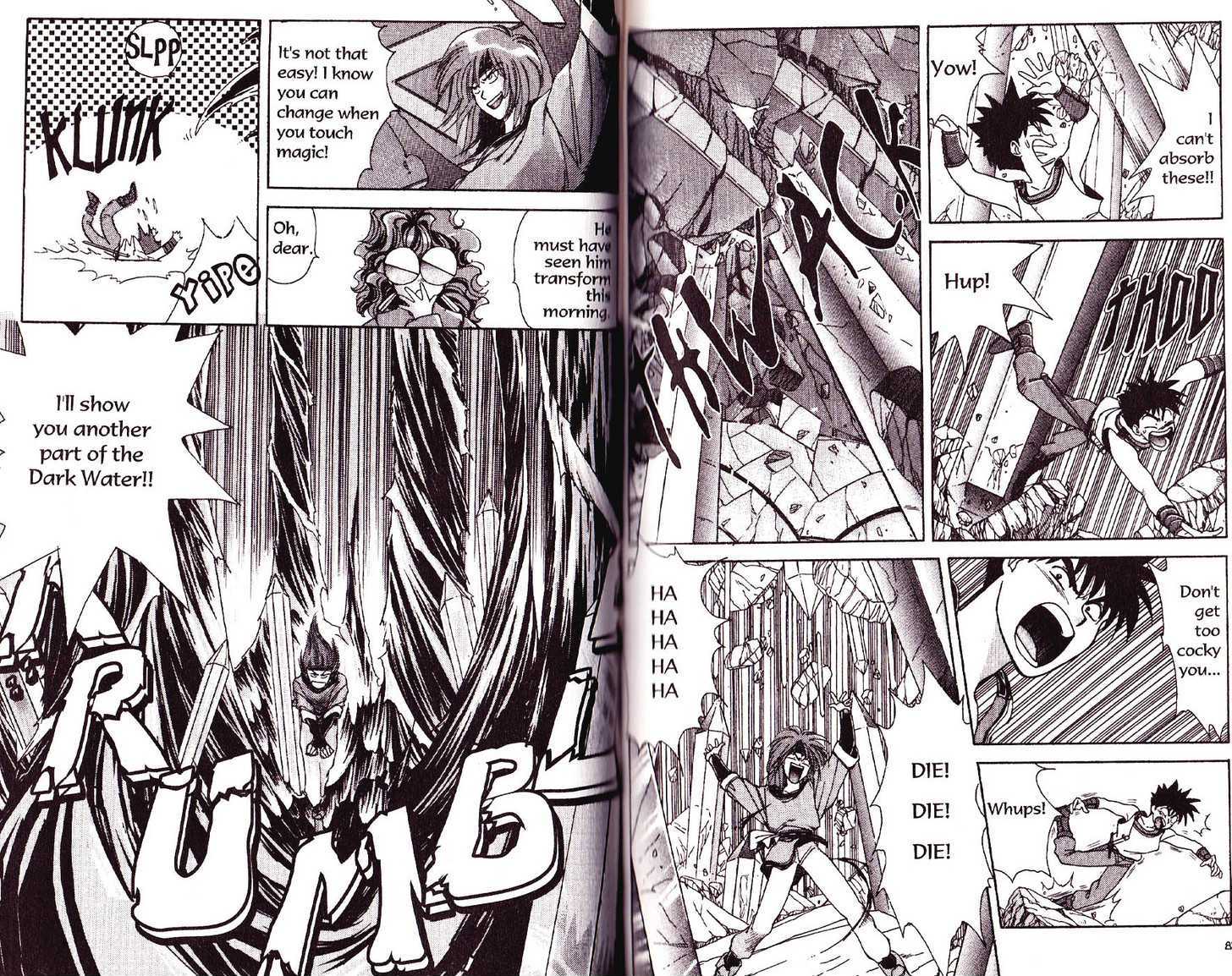 Bakuretsu Hunters Chapter 3 page 13 - Chapter 3 : Dark Water - Part 1