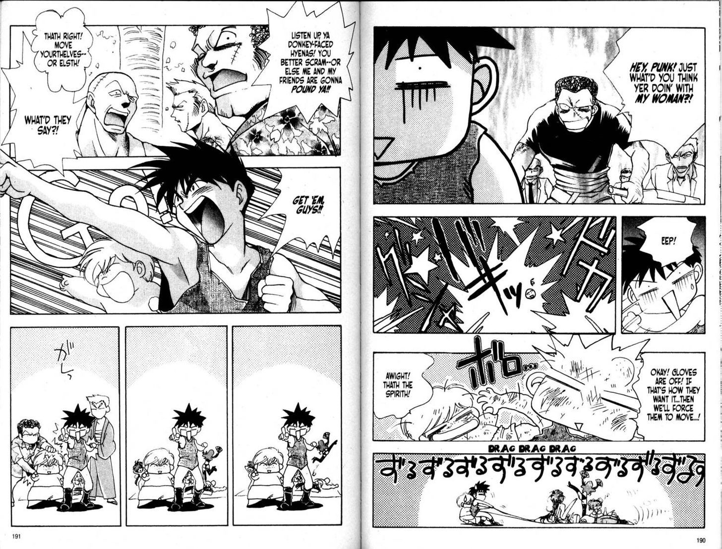 Bakuretsu Hunters Chapter 30 page 13 - Chapter 30
