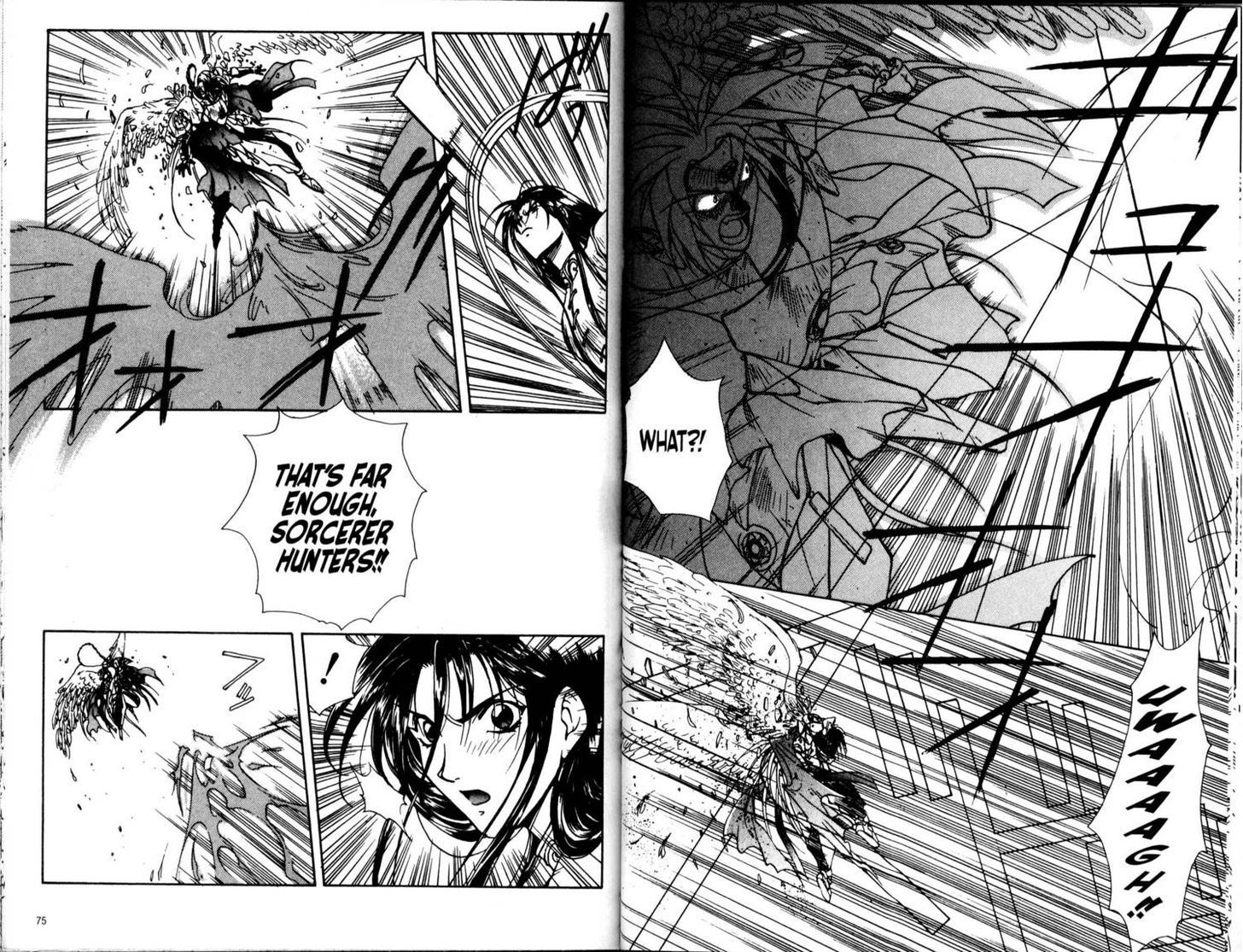 Bakuretsu Hunters Chapter 32 page 14 - Chapter 32