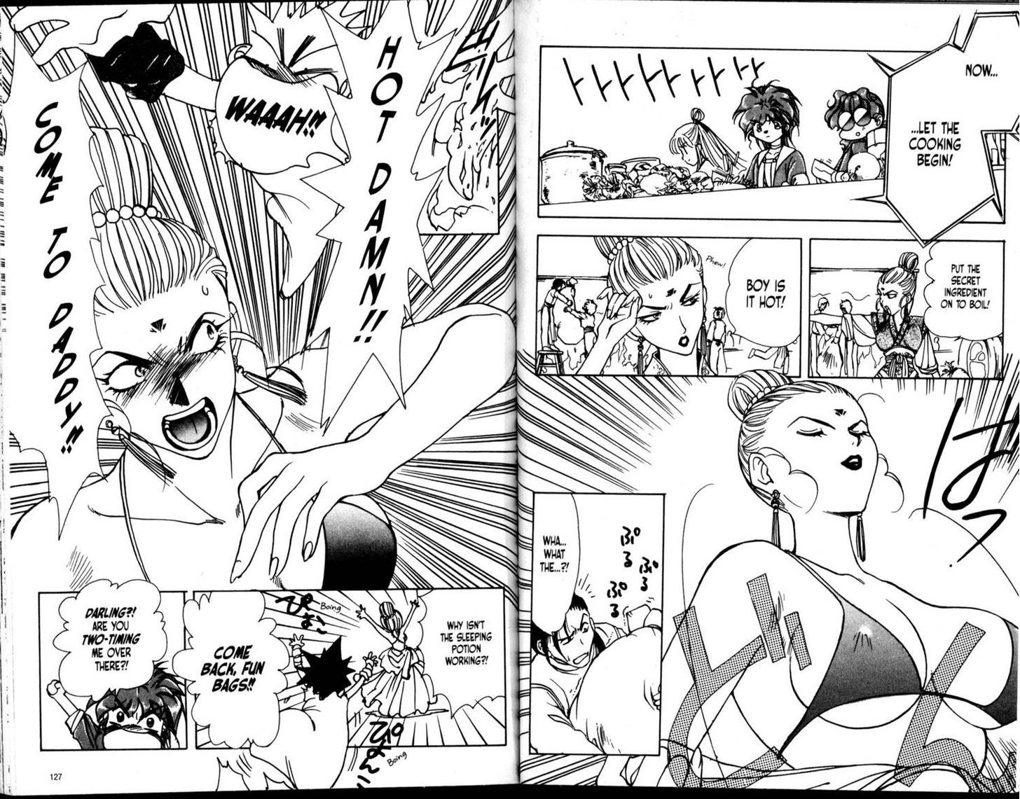 Bakuretsu Hunters Chapter 33 page 19 - Chapter 33