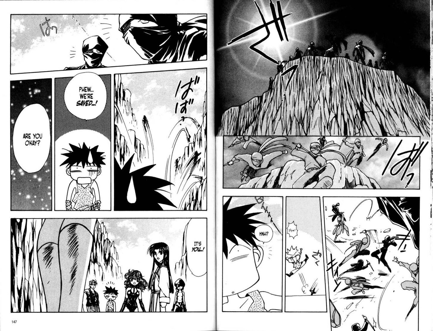 Bakuretsu Hunters Chapter 34 page 8 - Chapter 34