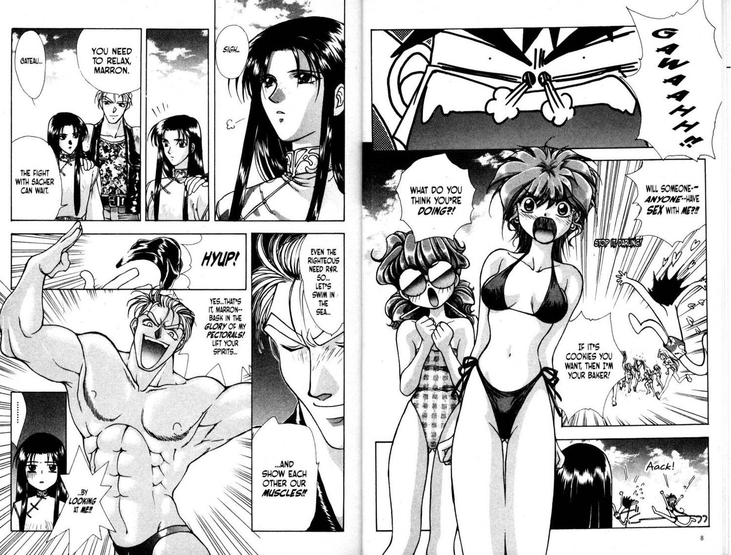 Bakuretsu Hunters Chapter 36 page 10 - Chapter 36