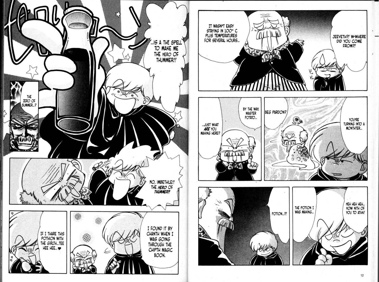 Bakuretsu Hunters Chapter 36 page 12 - Chapter 36