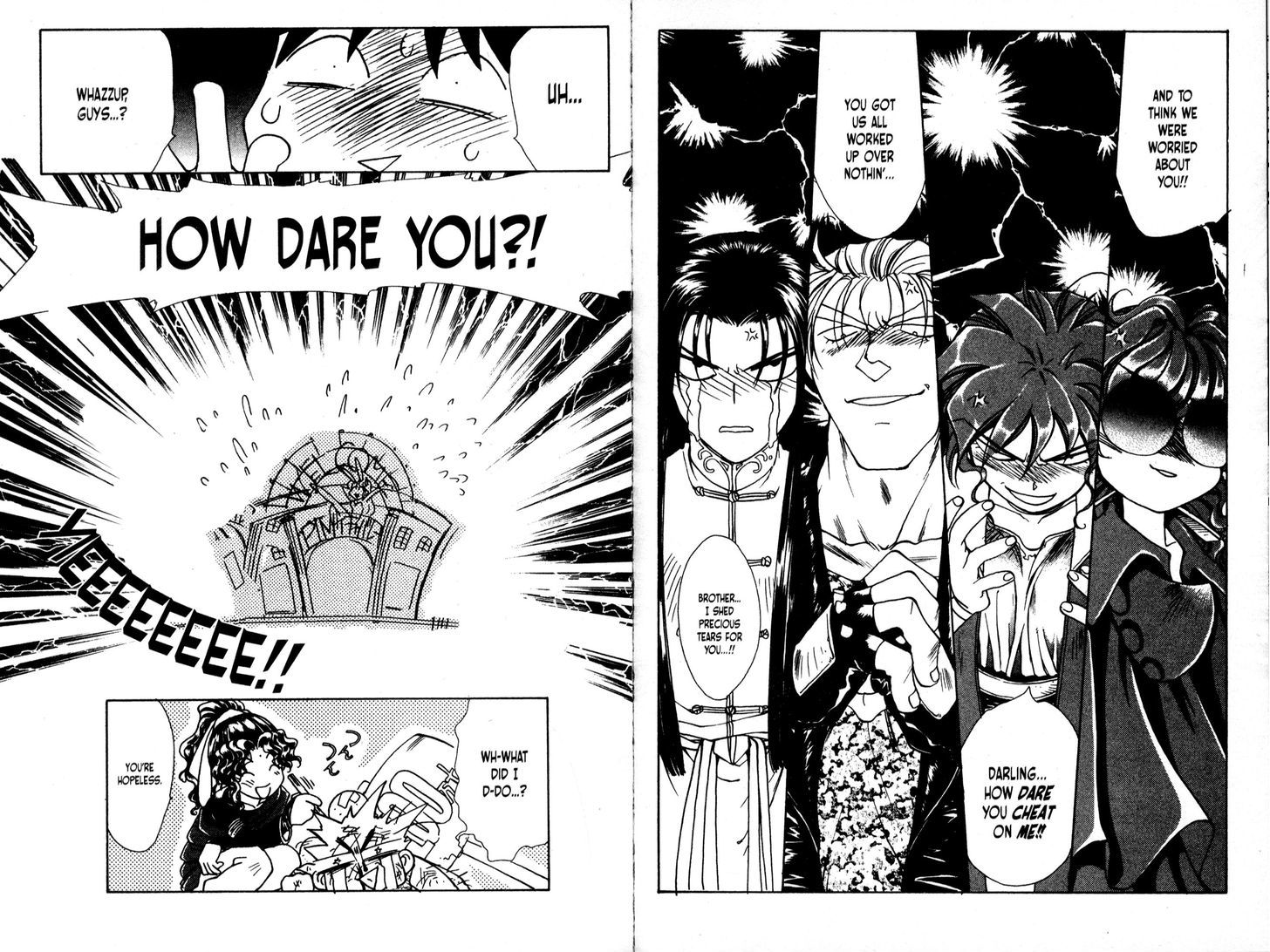 Bakuretsu Hunters Chapter 42 page 24 - Chapter 42 : After the Storm