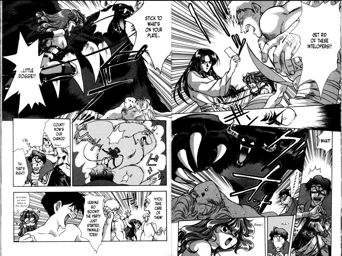 Bakuretsu Hunters Chapter 43 page 12 - Chapter 43 : Magic carpenter