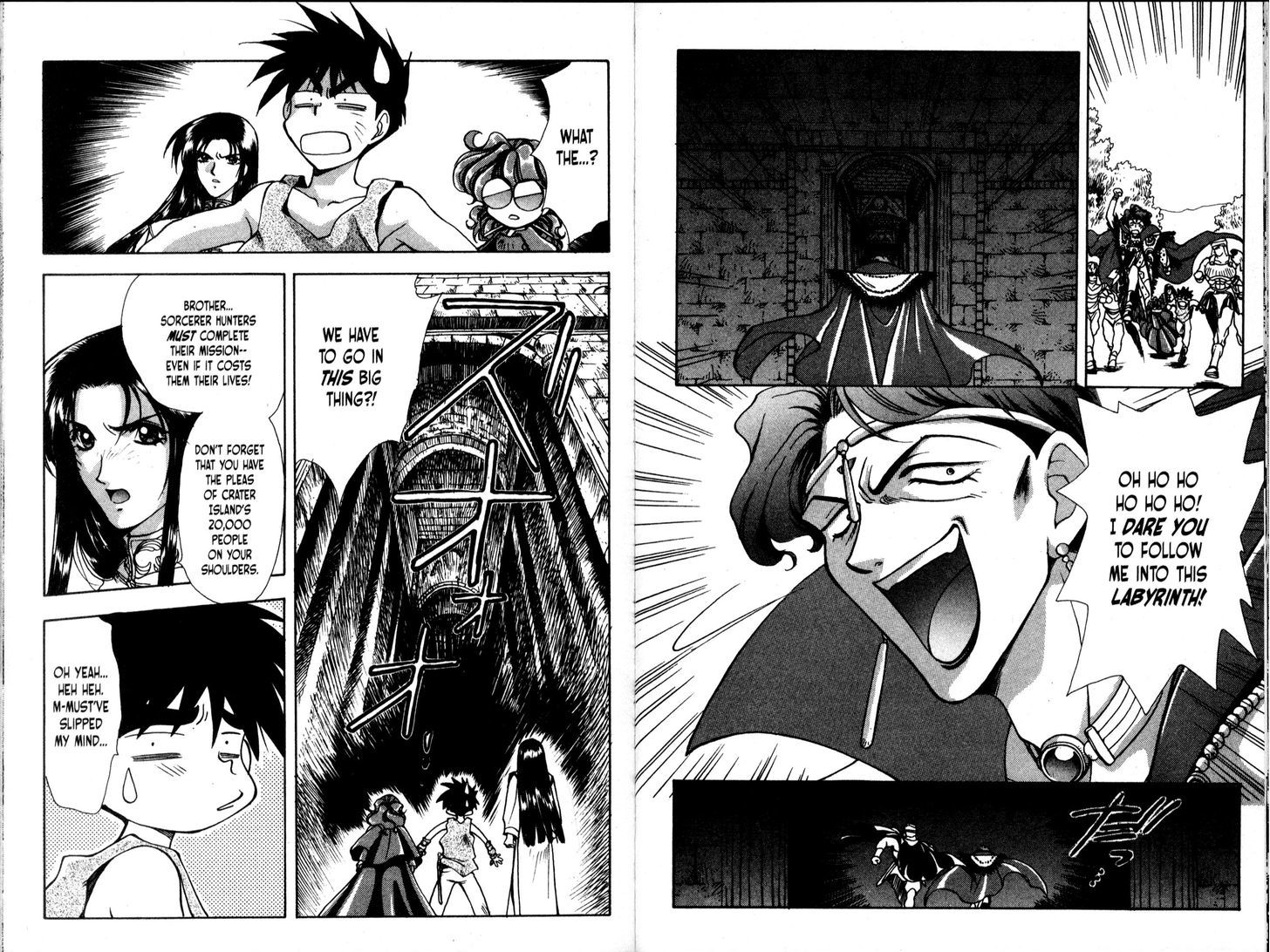 Bakuretsu Hunters Chapter 43 page 13 - Chapter 43 : Magic carpenter