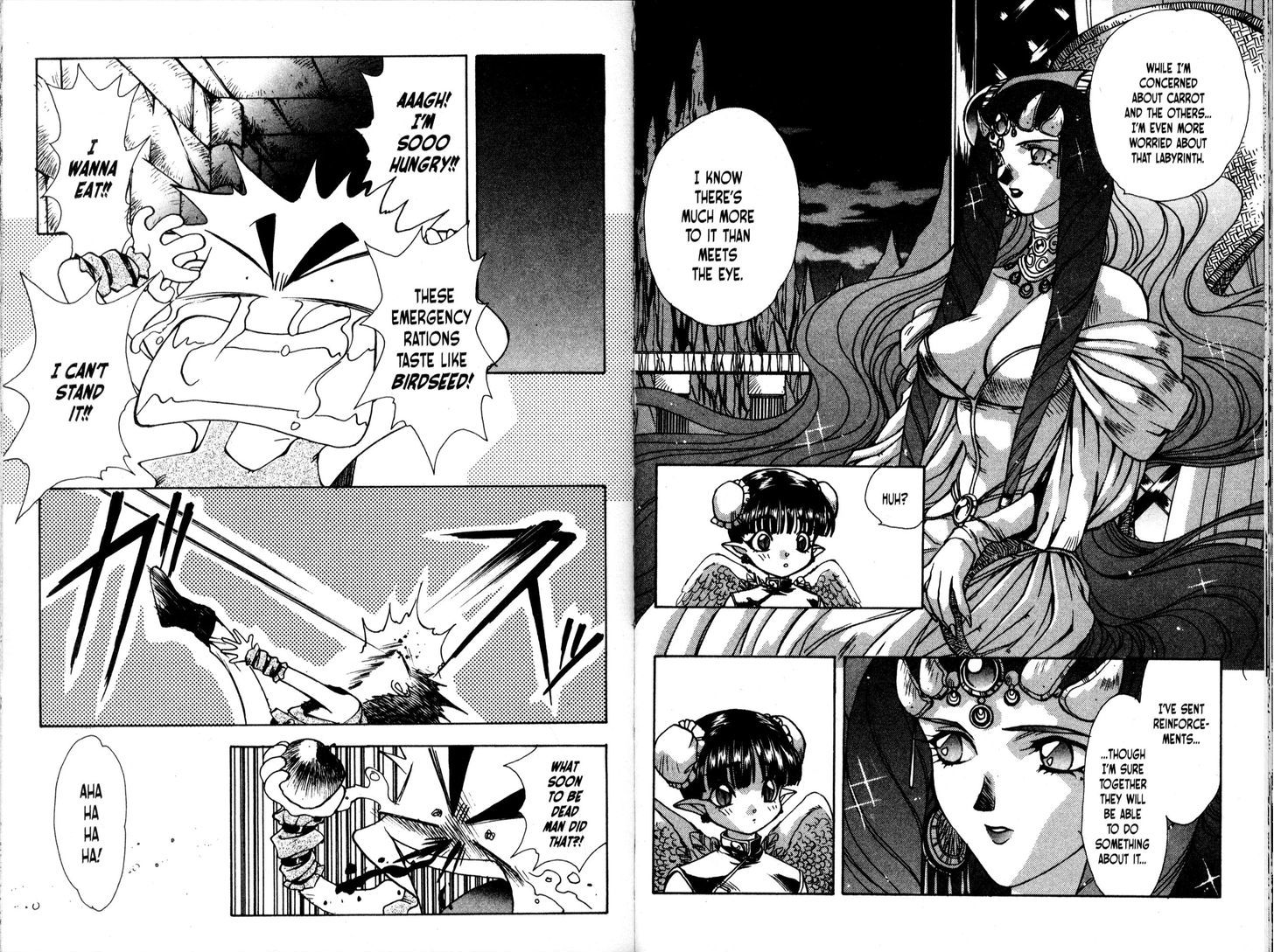 Bakuretsu Hunters Chapter 43 page 17 - Chapter 43 : Magic carpenter