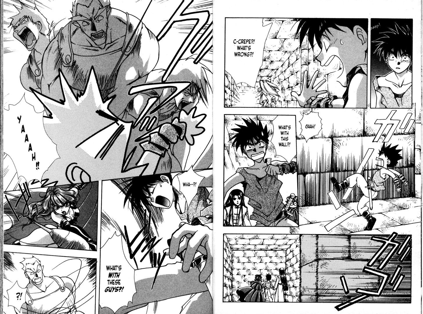 Bakuretsu Hunters Chapter 43 page 22 - Chapter 43 : Magic carpenter