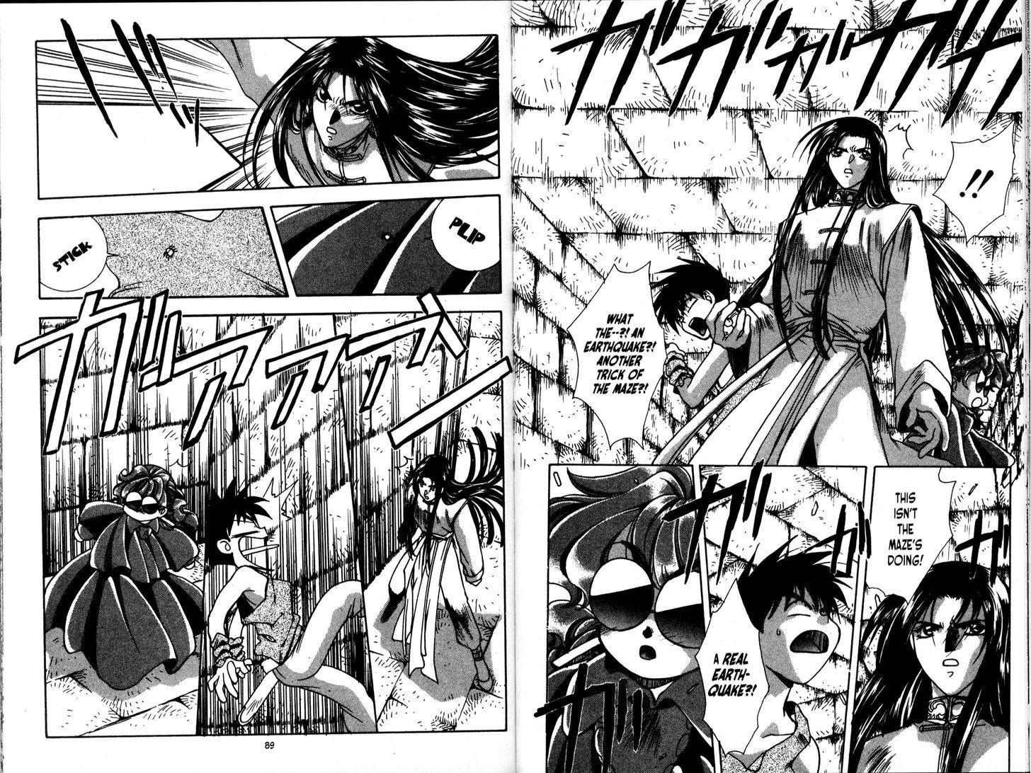 Bakuretsu Hunters Chapter 43 page 24 - Chapter 43 : Magic carpenter