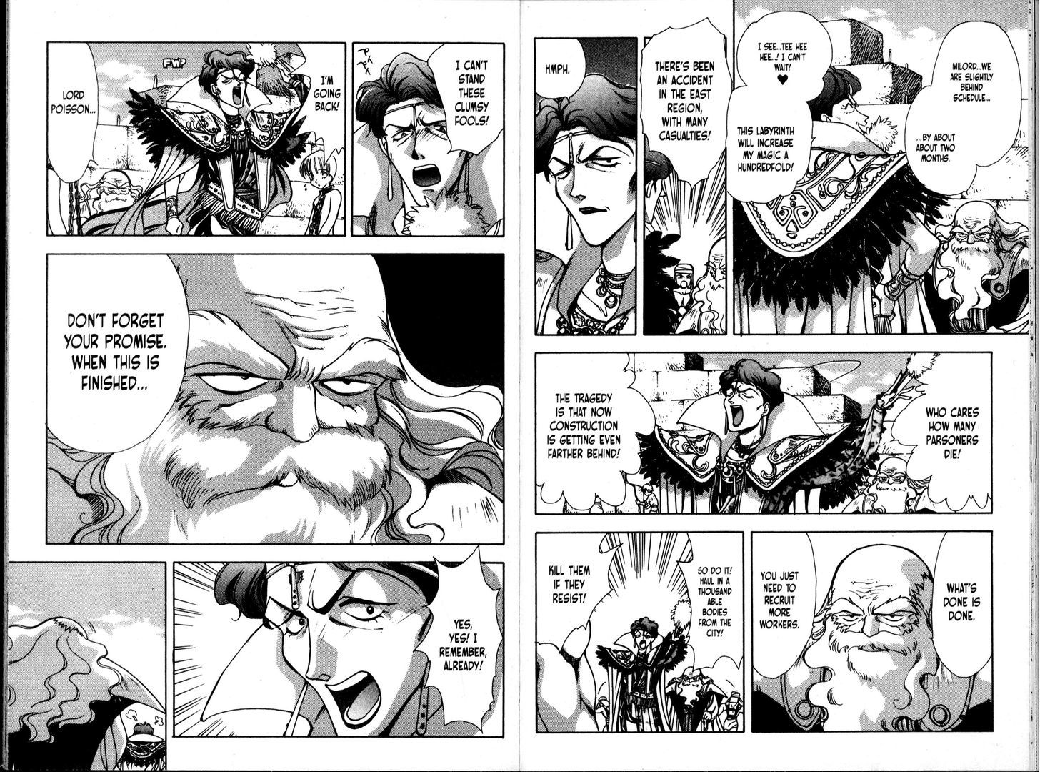 Bakuretsu Hunters Chapter 43 page 3 - Chapter 43 : Magic carpenter