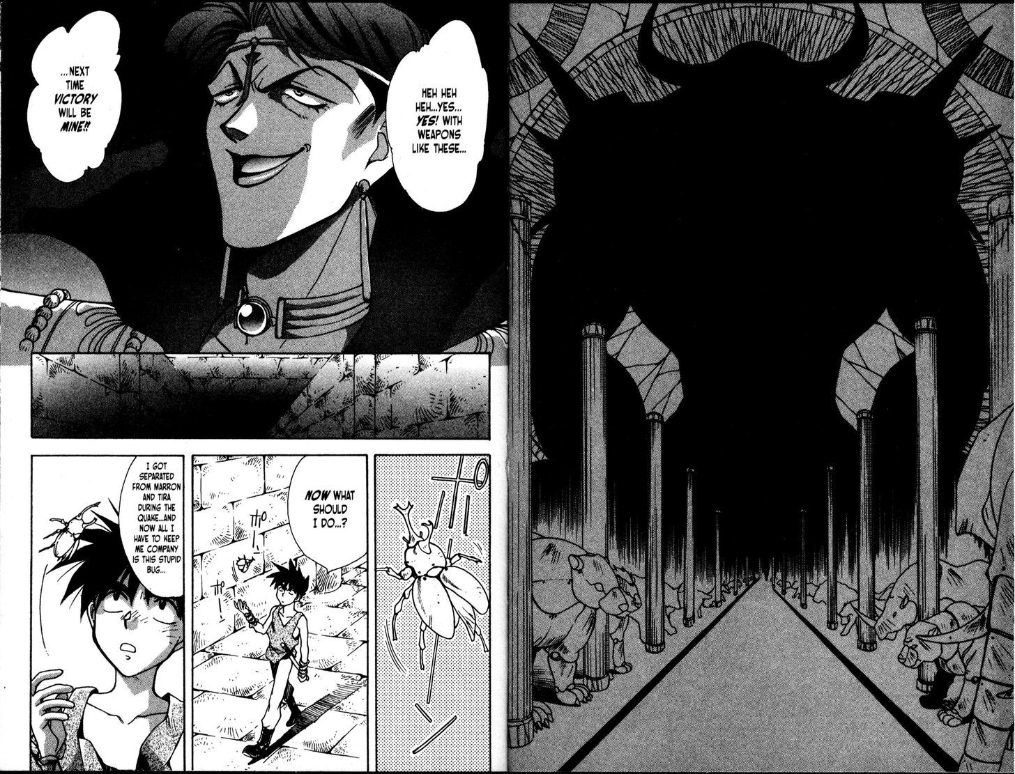 Bakuretsu Hunters Chapter 43 page 30 - Chapter 43 : Magic carpenter