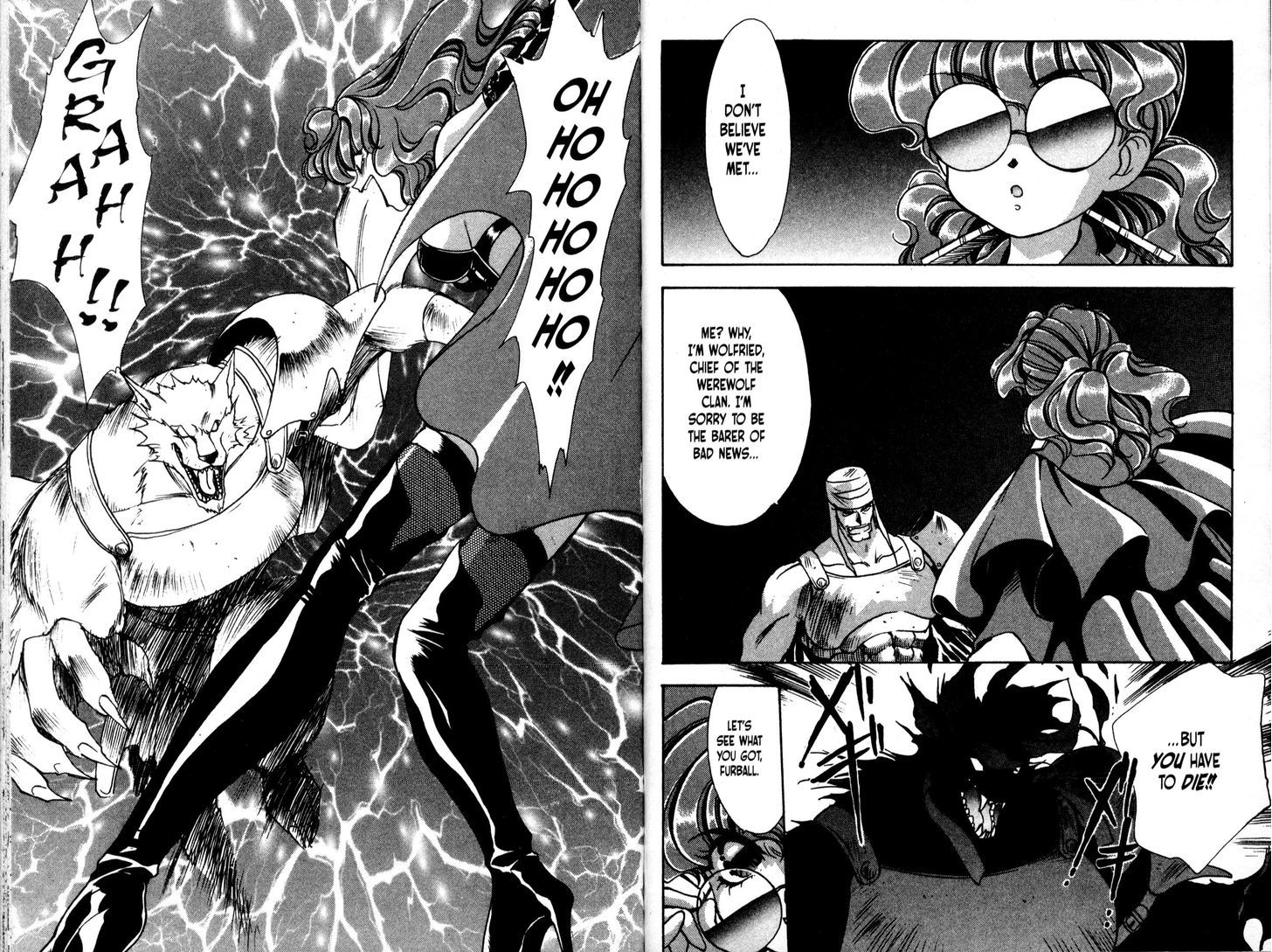 Bakuretsu Hunters Chapter 43 page 32 - Chapter 43 : Magic carpenter