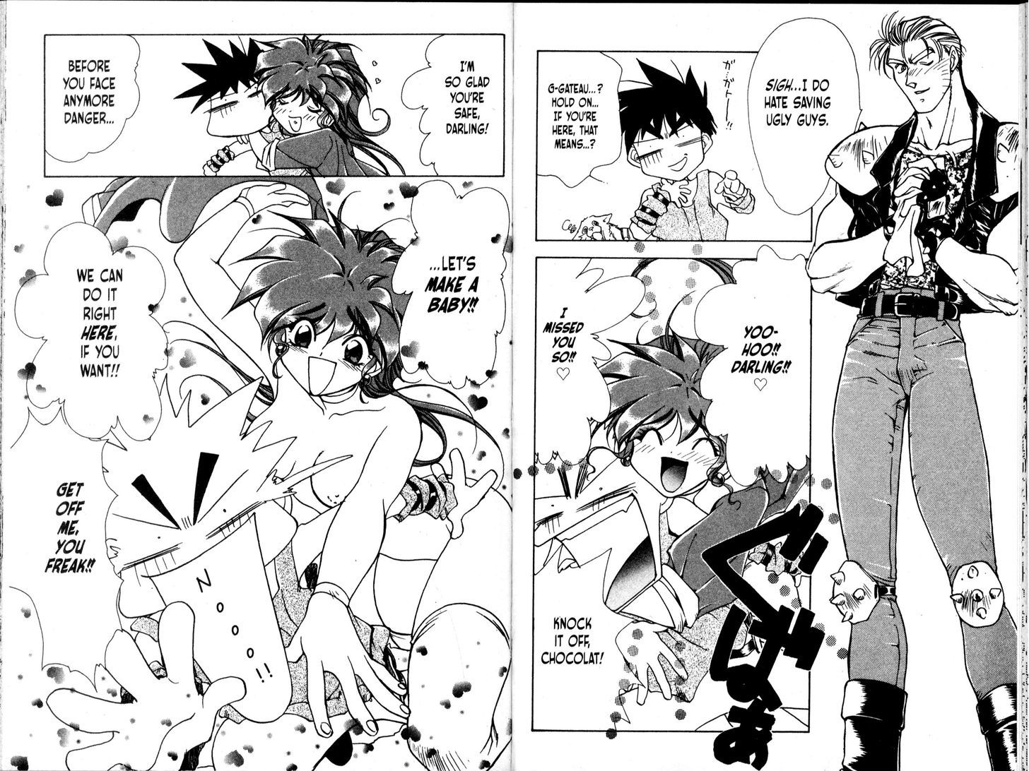 Bakuretsu Hunters Chapter 43 page 52 - Chapter 43 : Magic carpenter