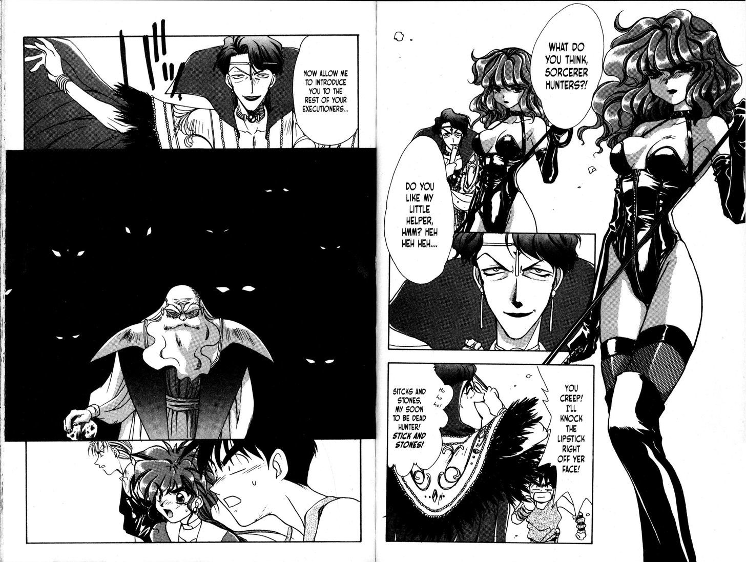 Bakuretsu Hunters Chapter 43 page 57 - Chapter 43 : Magic carpenter