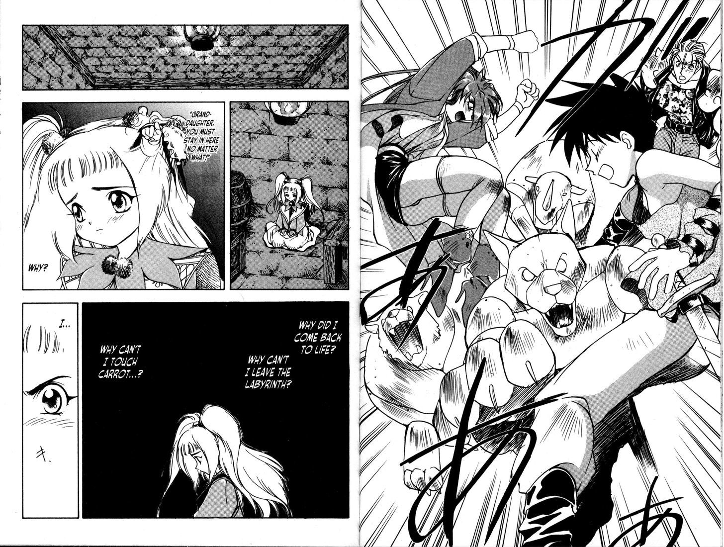 Bakuretsu Hunters Chapter 43 page 58 - Chapter 43 : Magic carpenter
