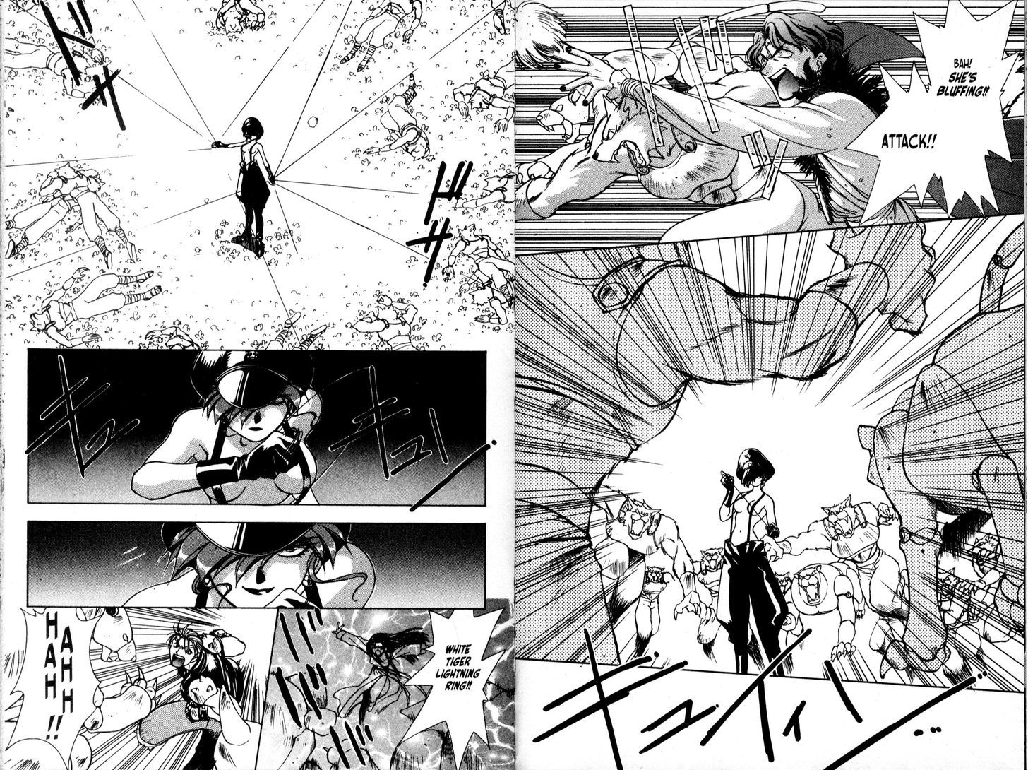 Bakuretsu Hunters Chapter 43 page 65 - Chapter 43 : Magic carpenter