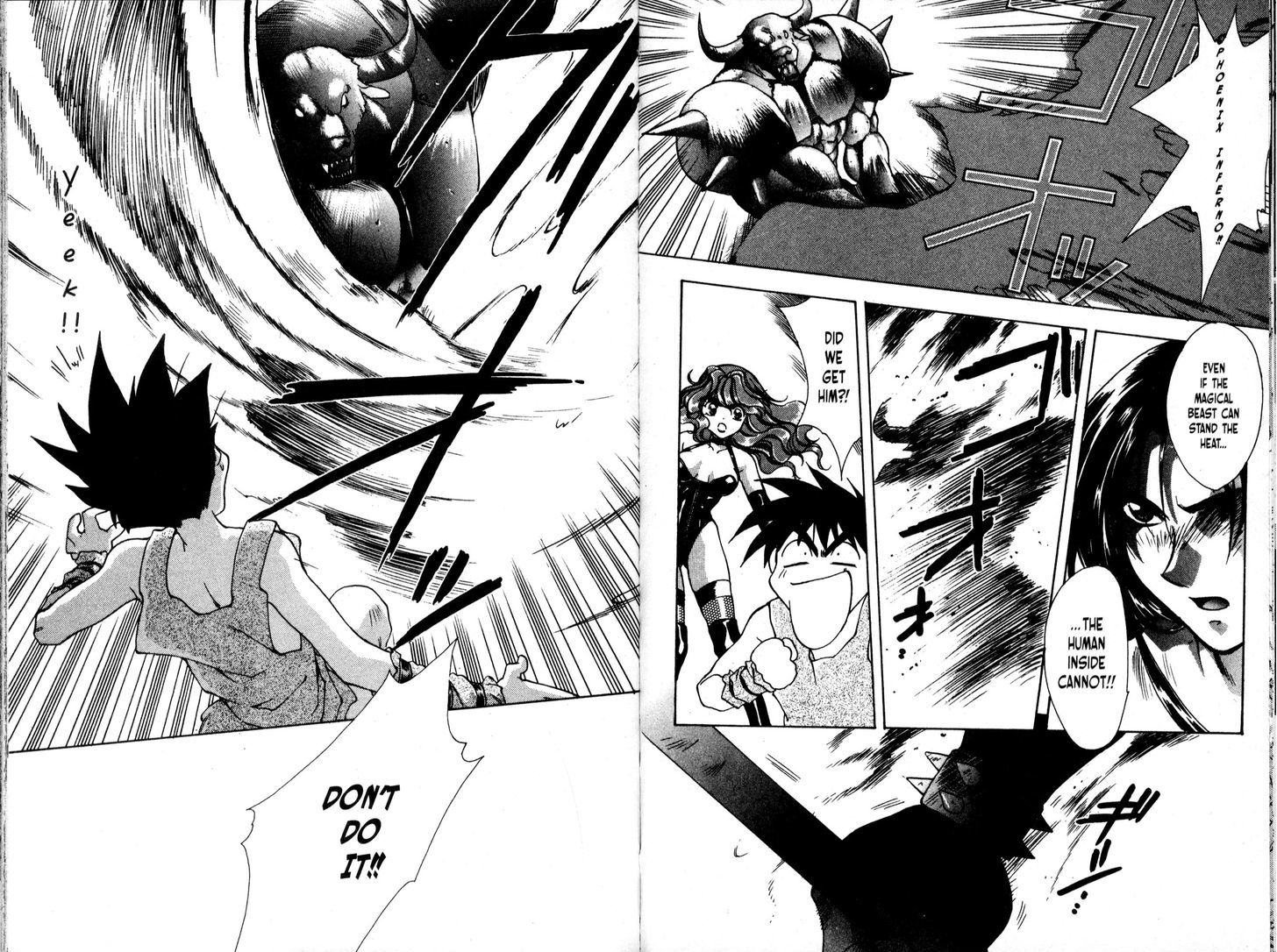 Bakuretsu Hunters Chapter 43 page 71 - Chapter 43 : Magic carpenter