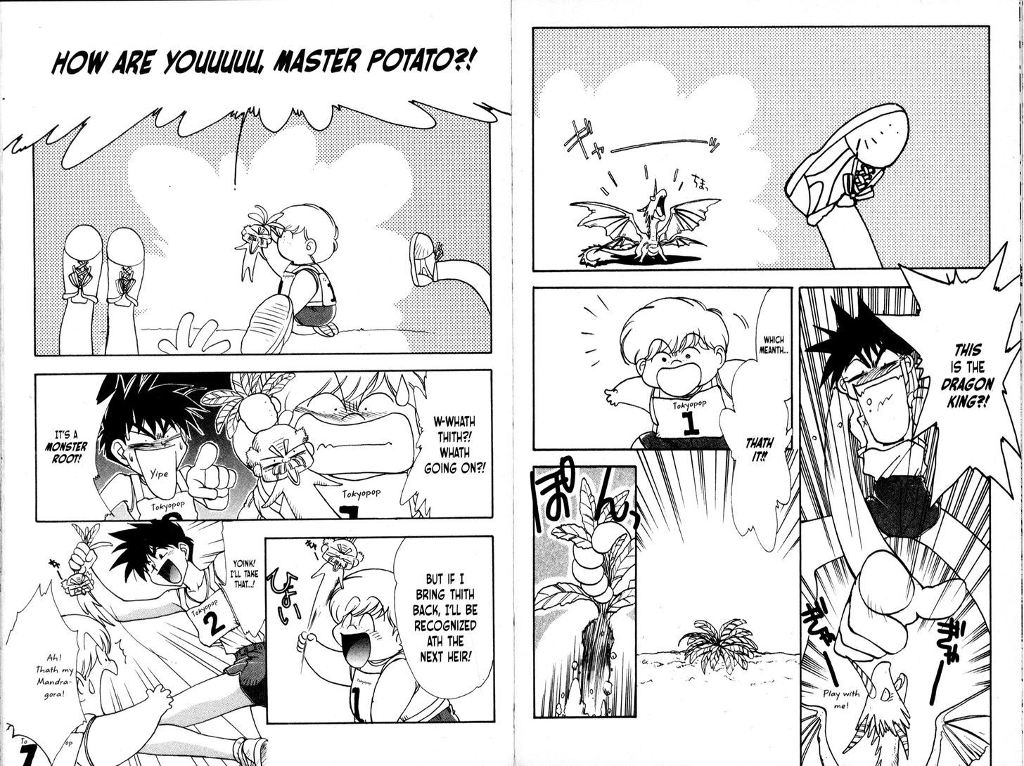 Bakuretsu Hunters Chapter 44 page 21 - Chapter 44 : Papa's Home?!