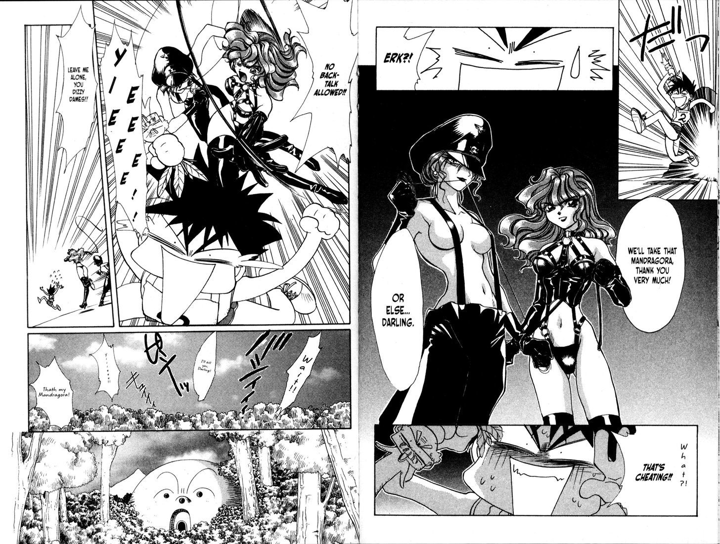 Bakuretsu Hunters Chapter 44 page 22 - Chapter 44 : Papa's Home?!